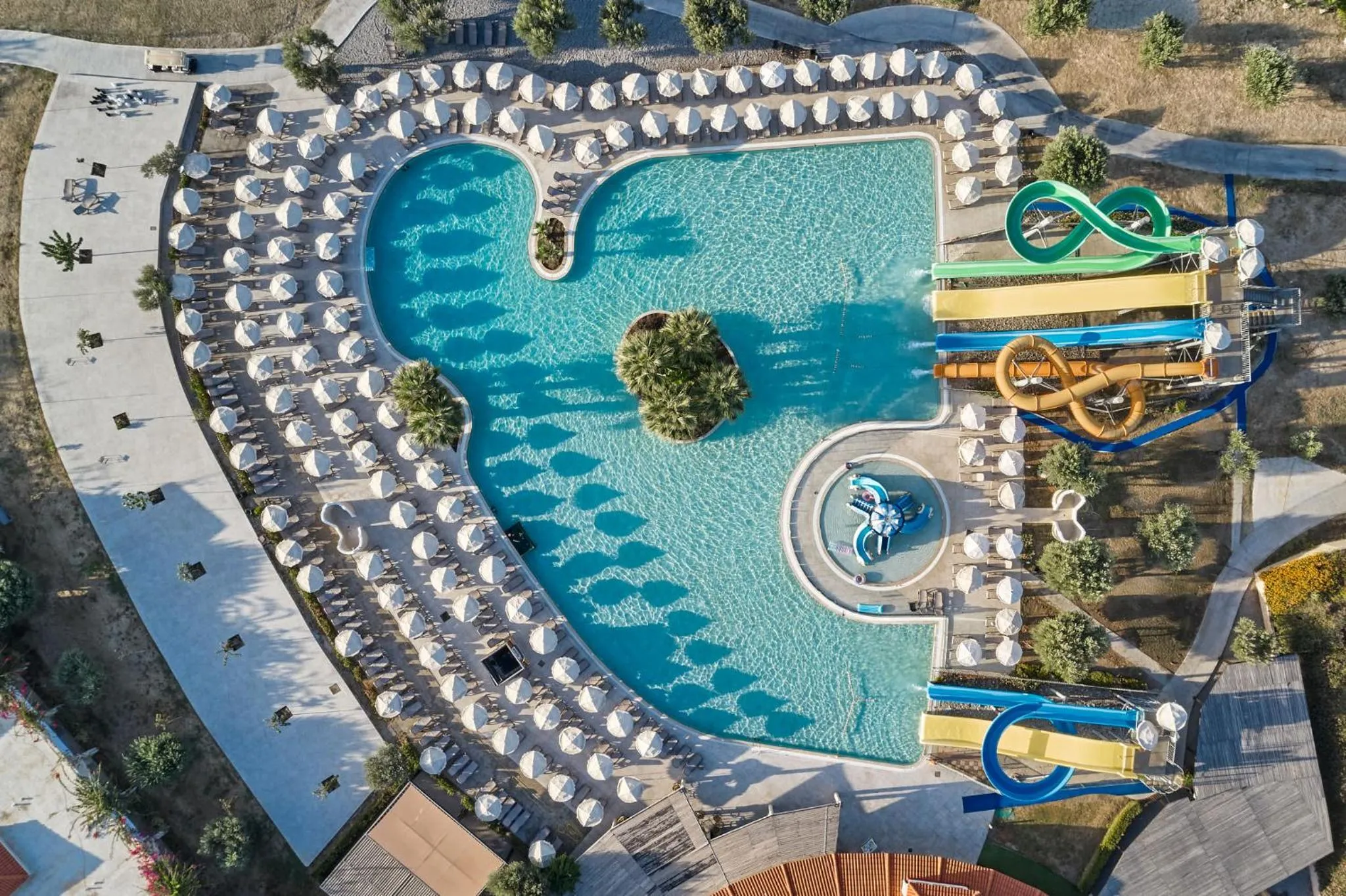 Aqua park in Lindos Imperial Resort & Spa