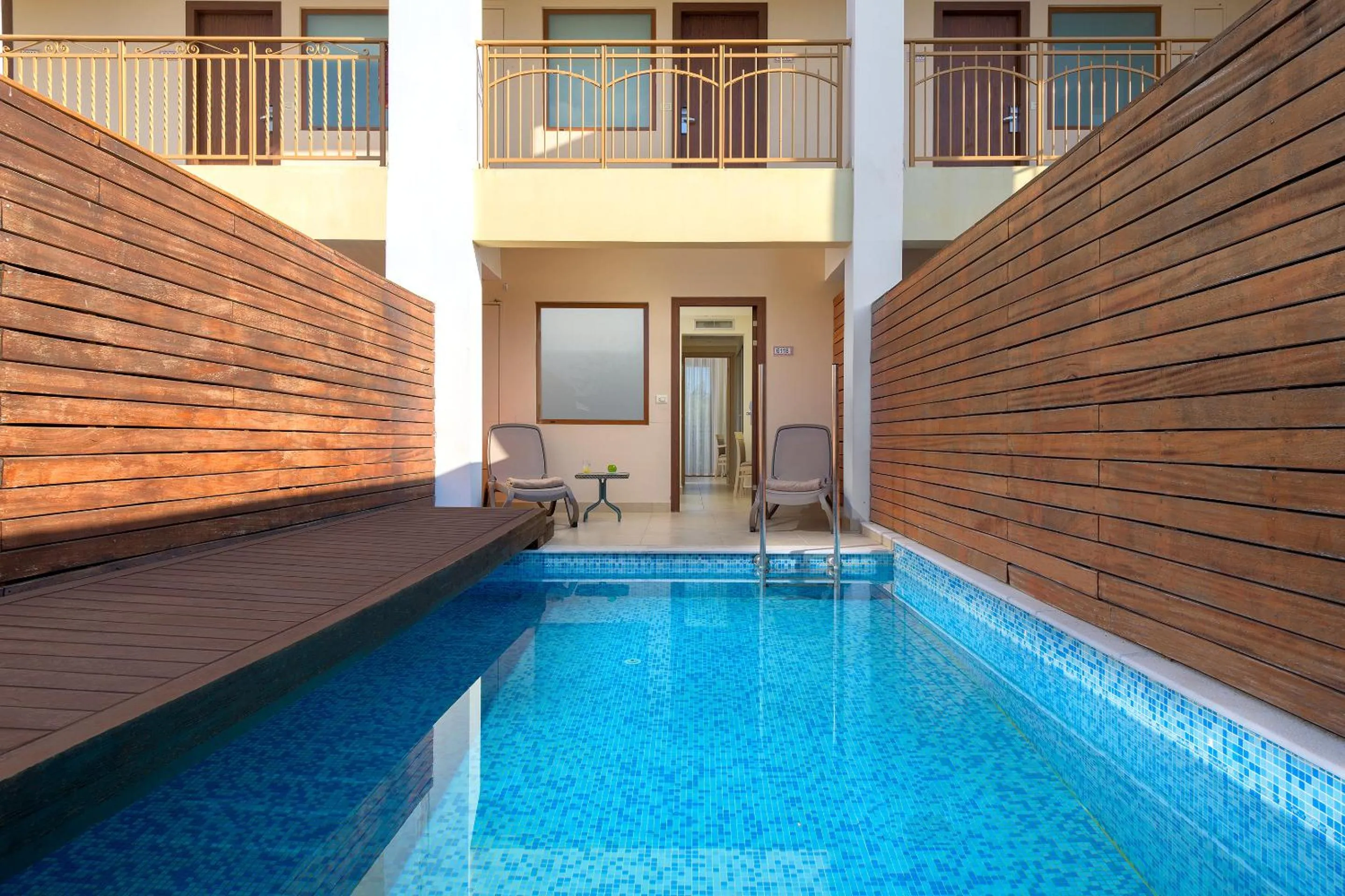 Pool view in Lindos Imperial Resort & Spa
