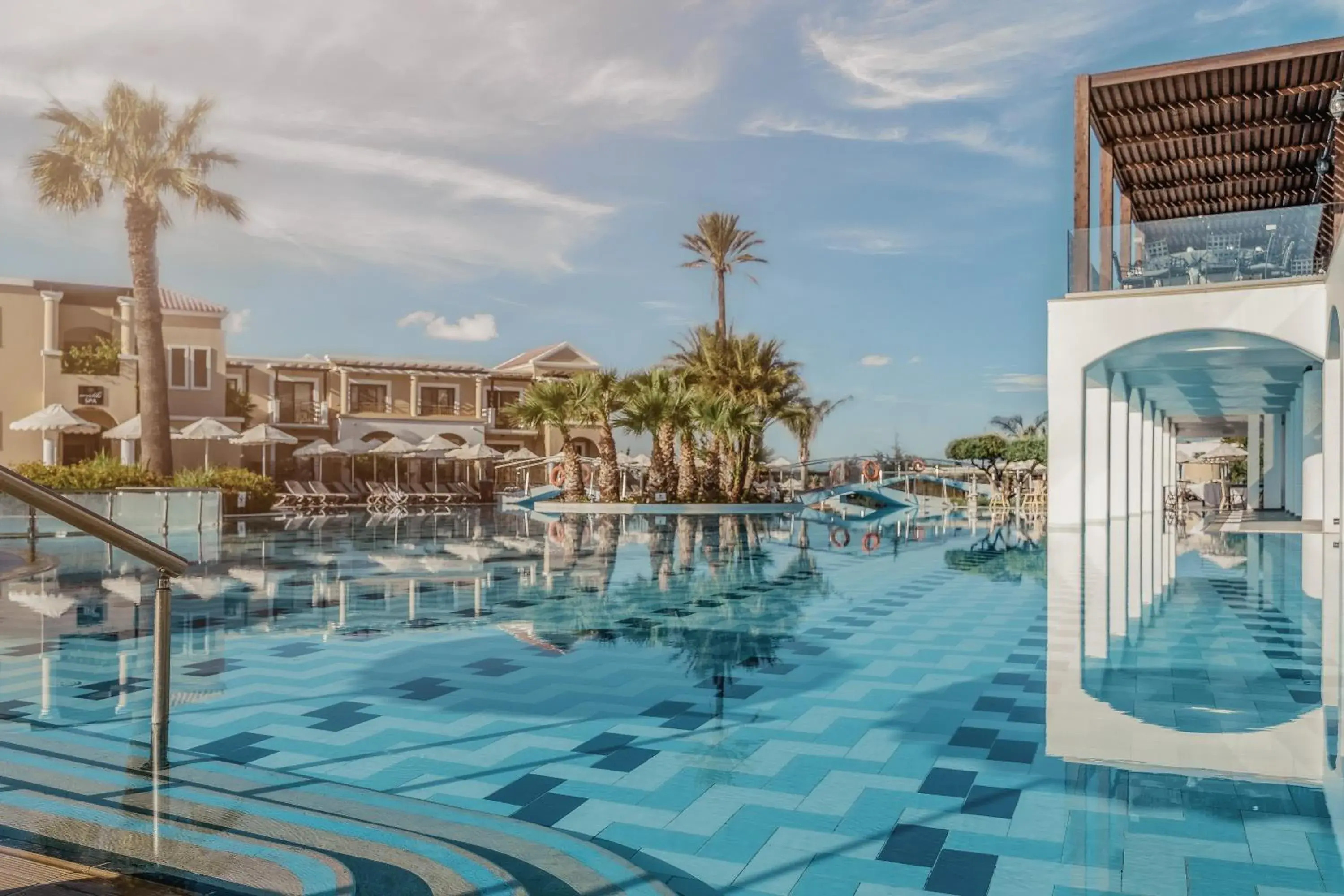 Swimming pool in Lindos Imperial Resort & Spa Swimming pool in Lindos Imperial Resort & Spa