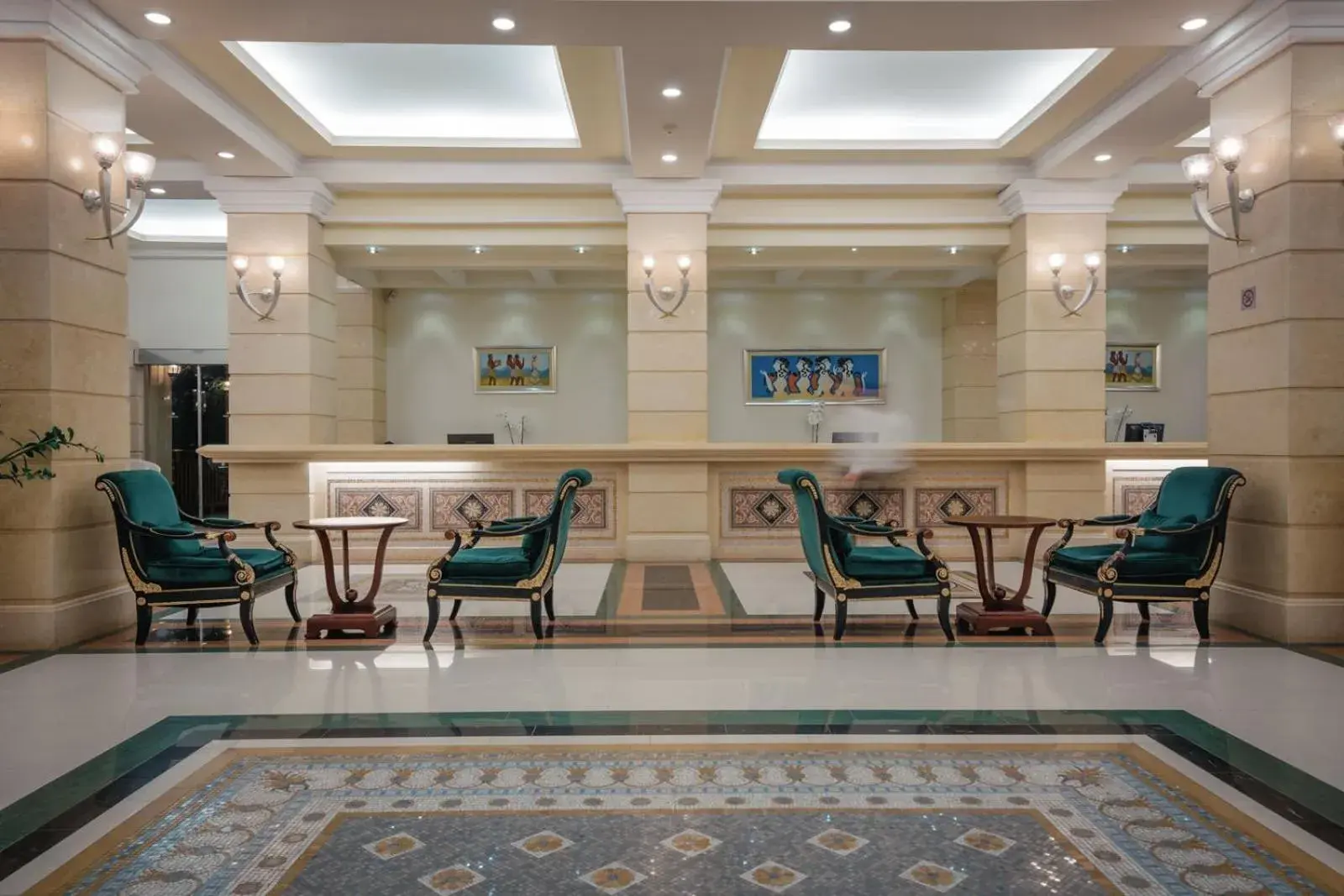 Lobby or reception in Lindos Imperial Resort & Spa Lobby or reception in Lindos Imperial Resort & Spa