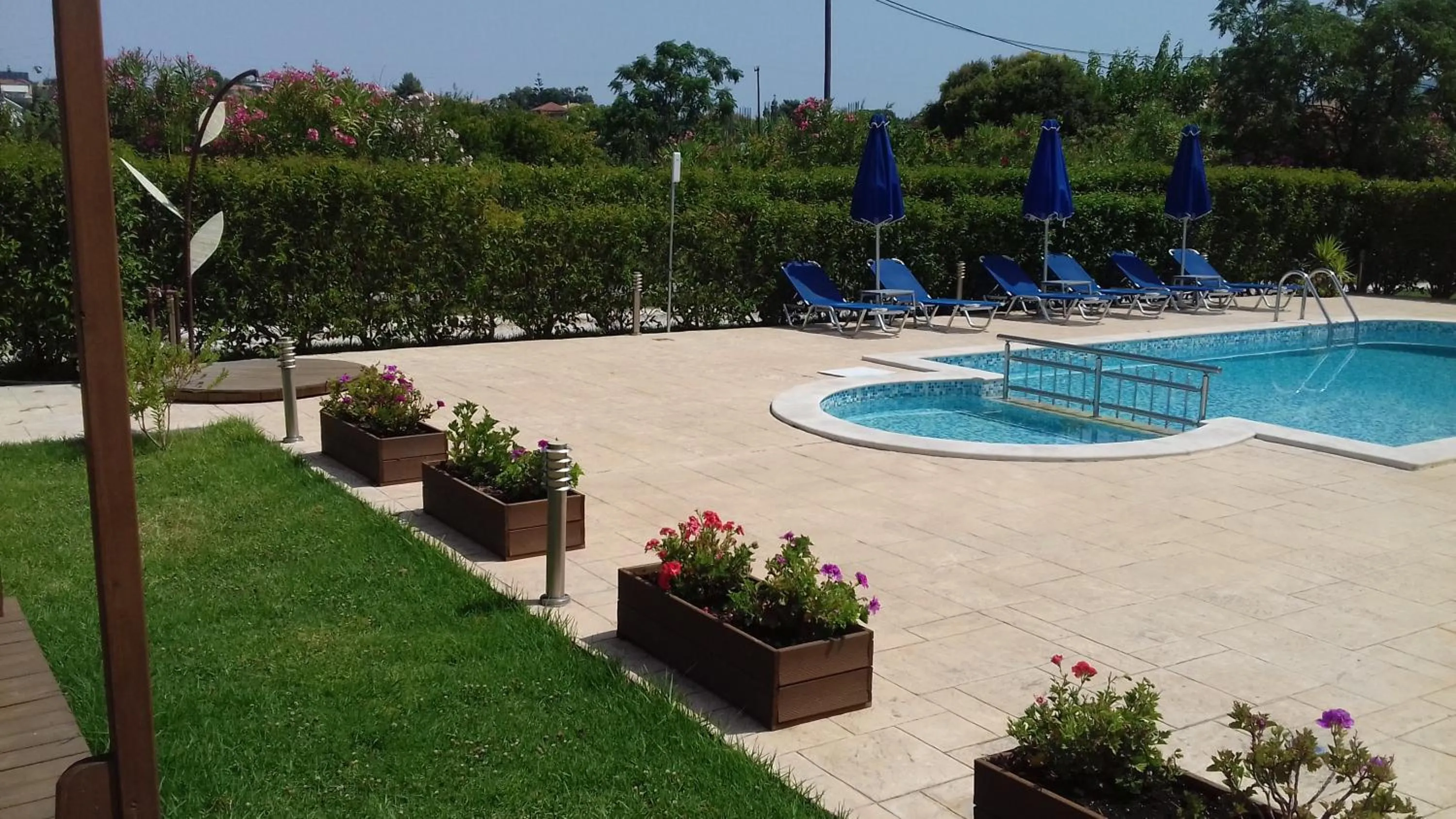 Swimming pool in Anastasias House