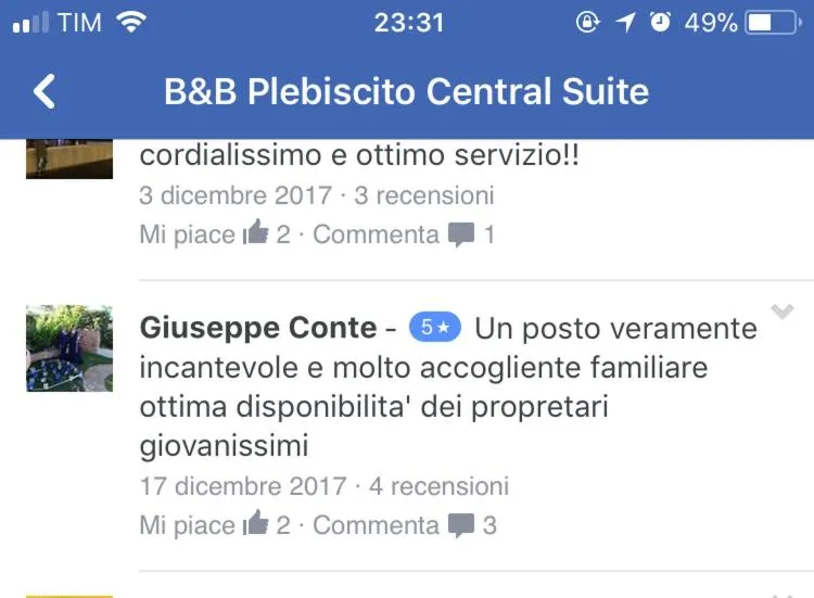 B&B Plebiscito central suite