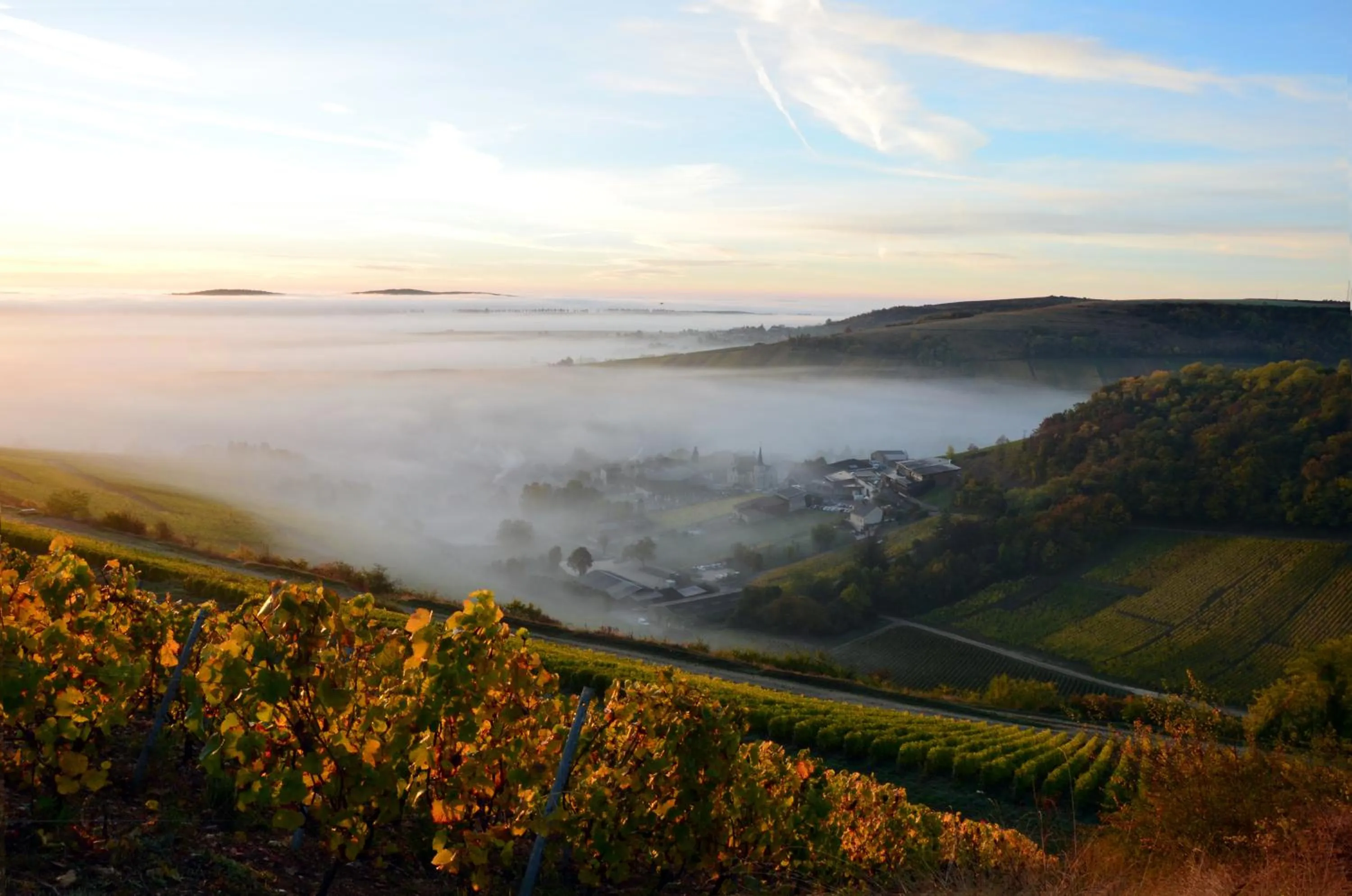 Natural landscape in Hôtel Restaurant Famille Bourgeois "La Cote des Monts Damnés"