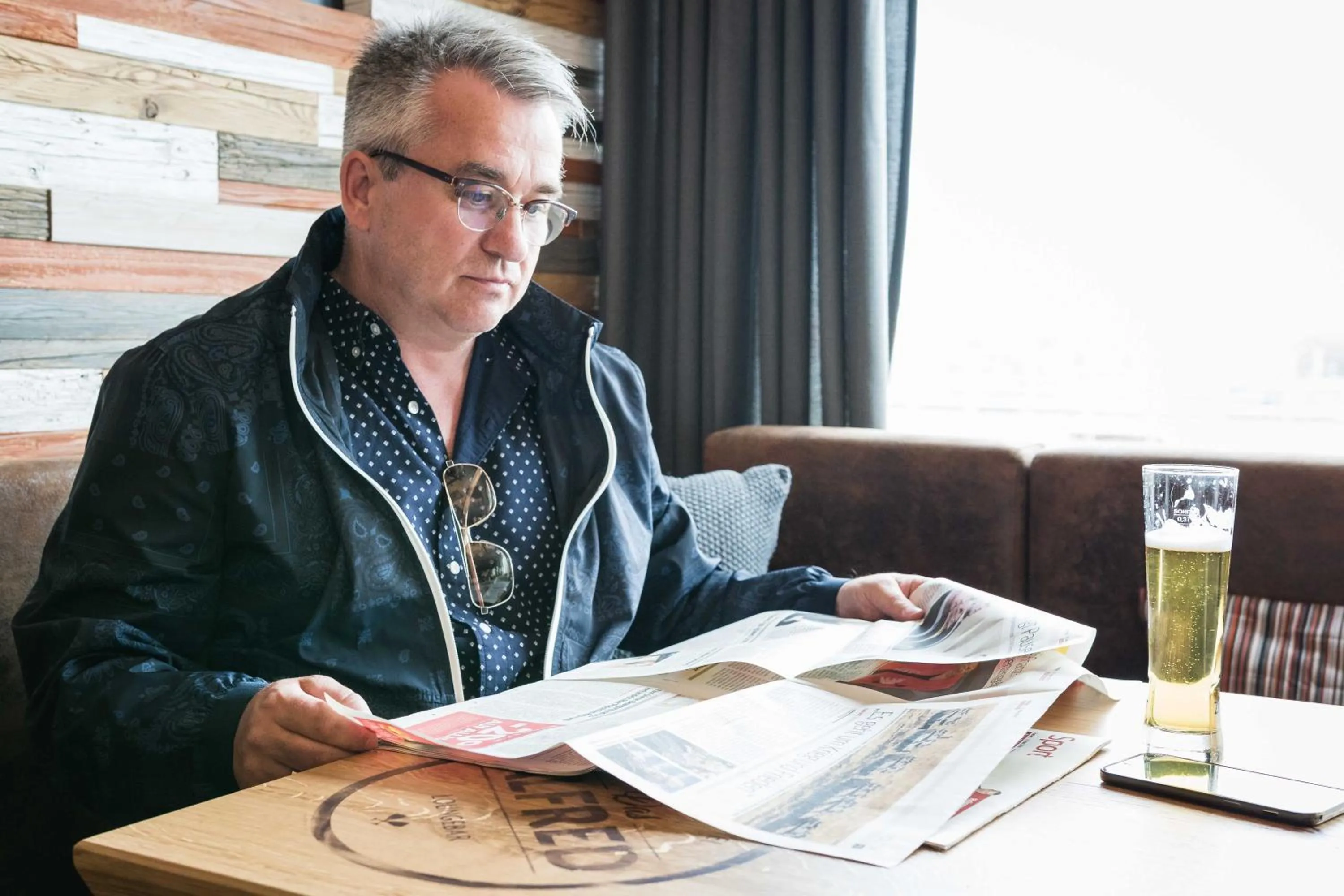 Lounge or bar in Das Alfred