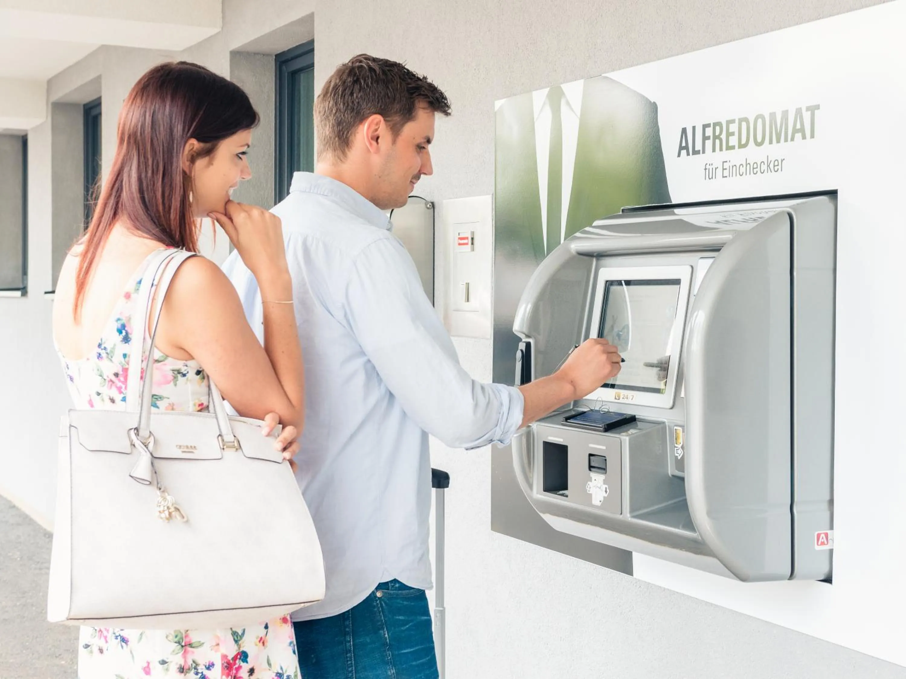 Lobby or reception in Das Alfred