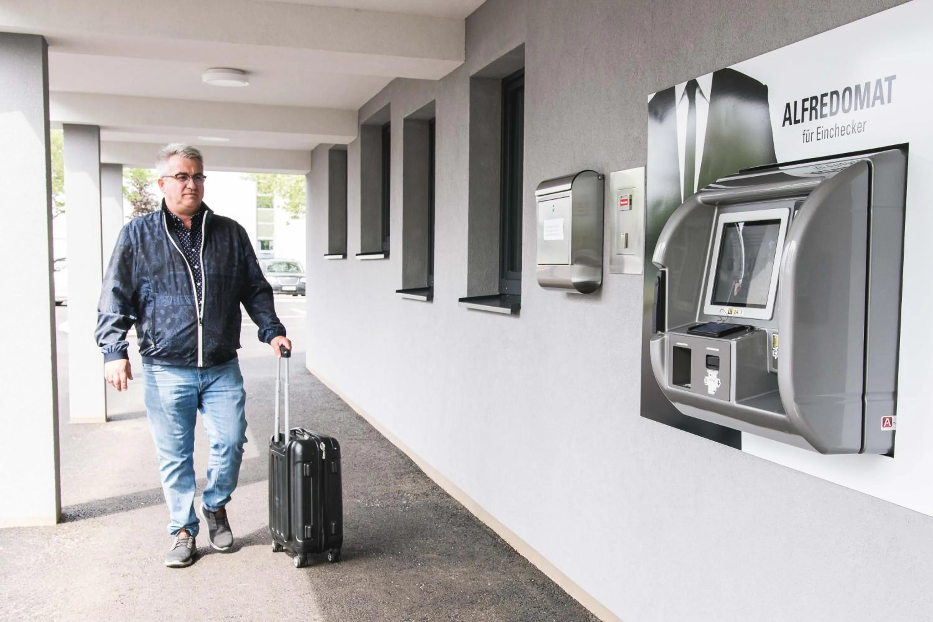 Lobby or reception in Das Alfred