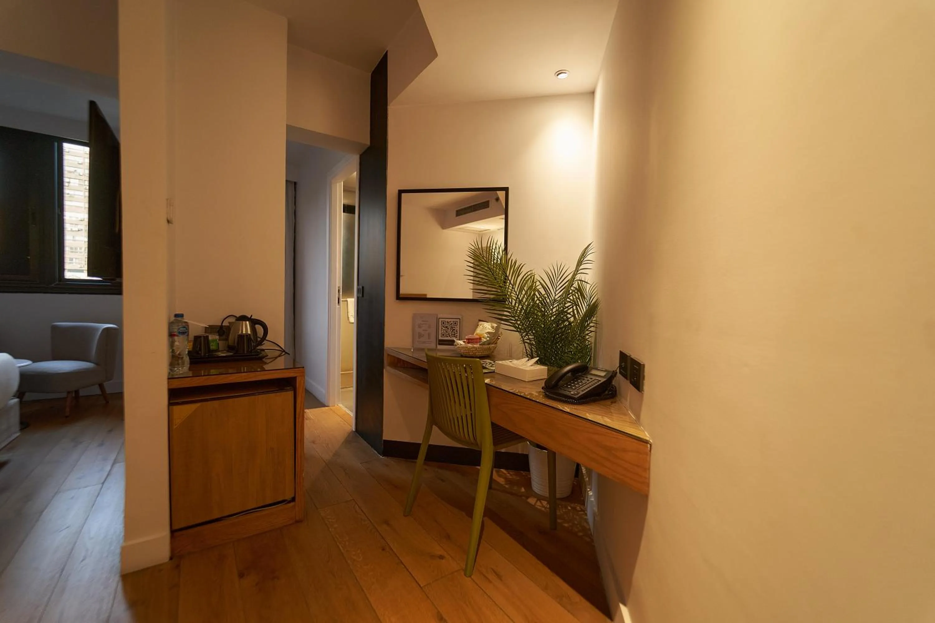 Seating area in New President Hotel Cairo