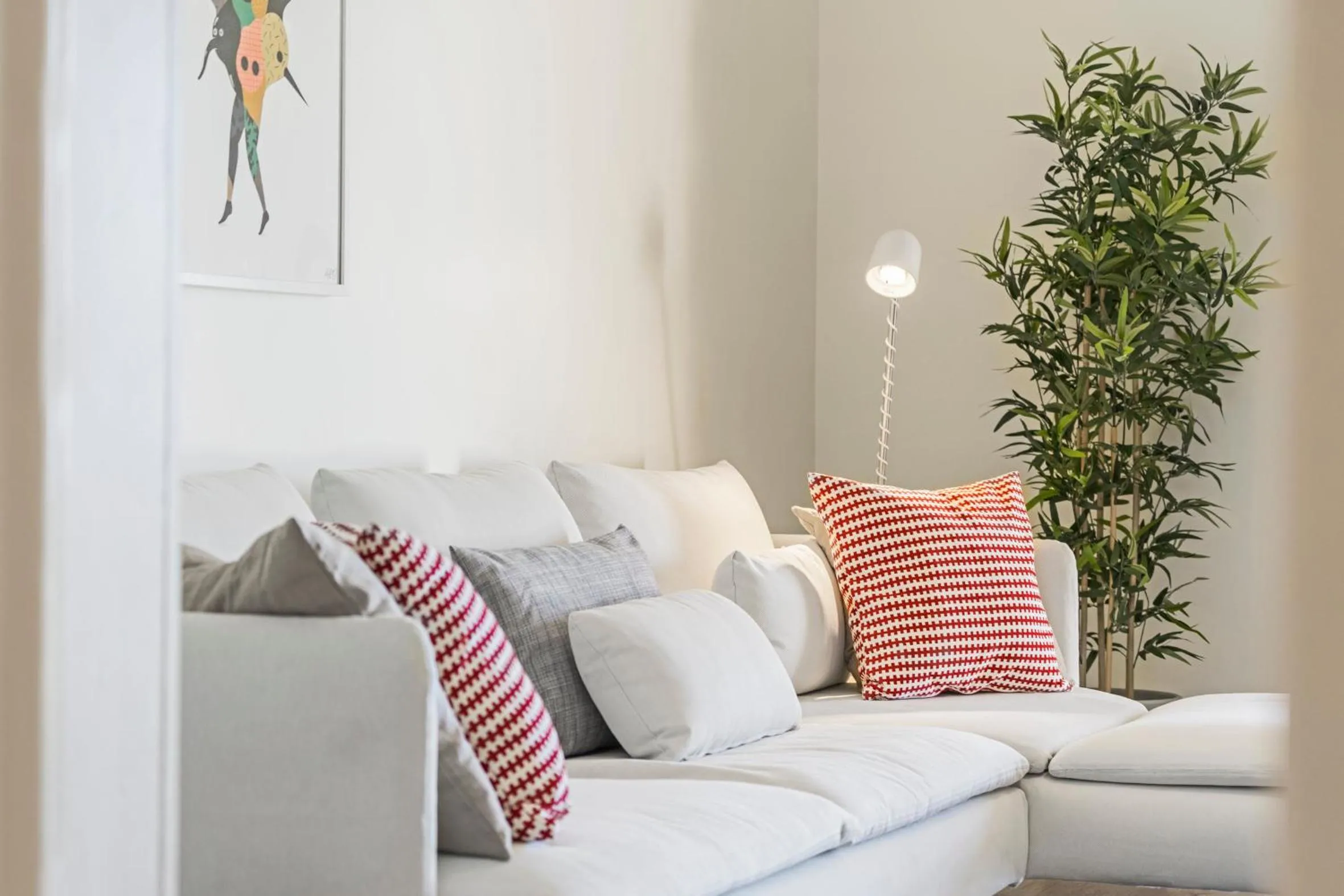 Living room in Vila Eucalipto by An Island Apart