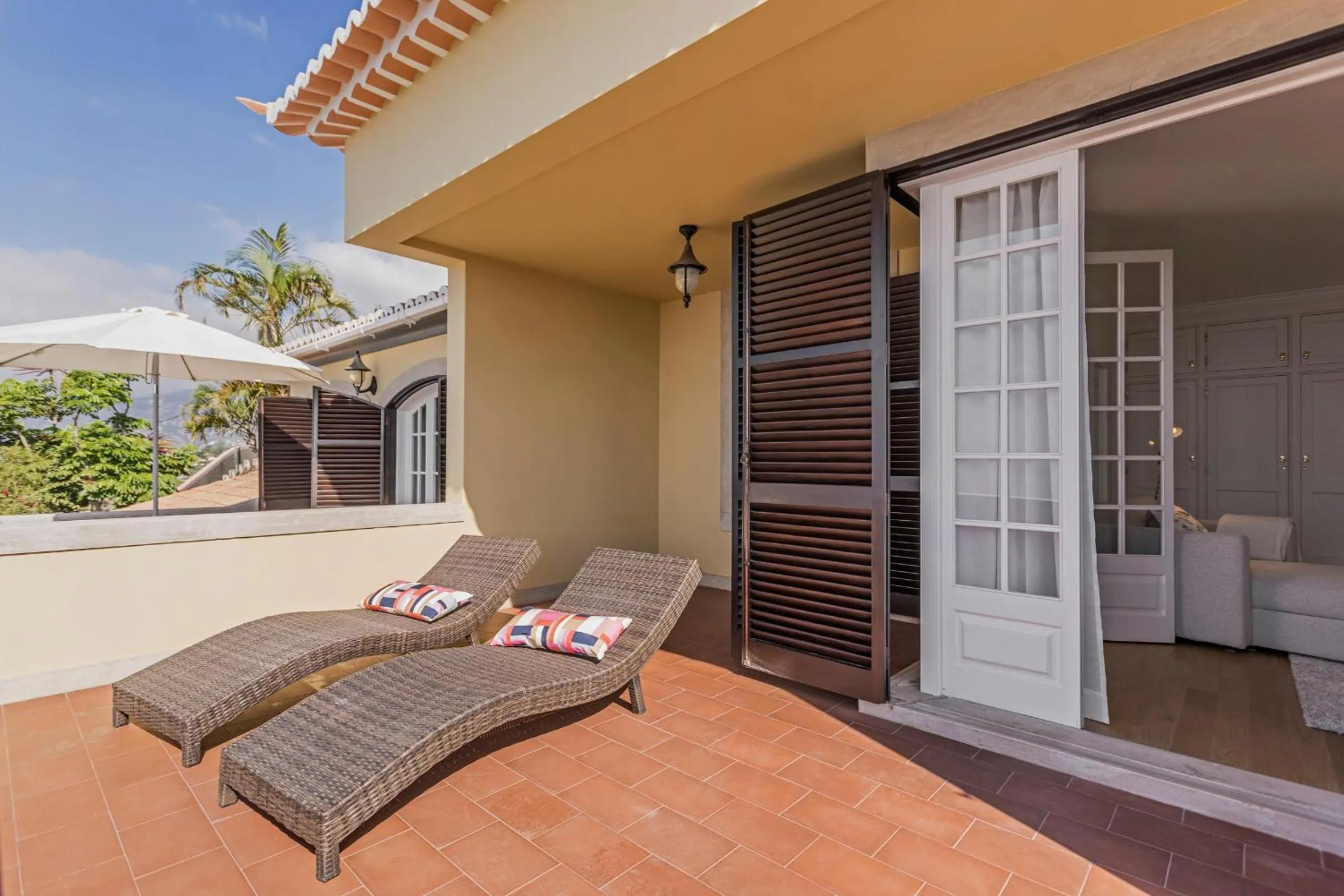 Balcony/Terrace in Vila Eucalipto by An Island Apart