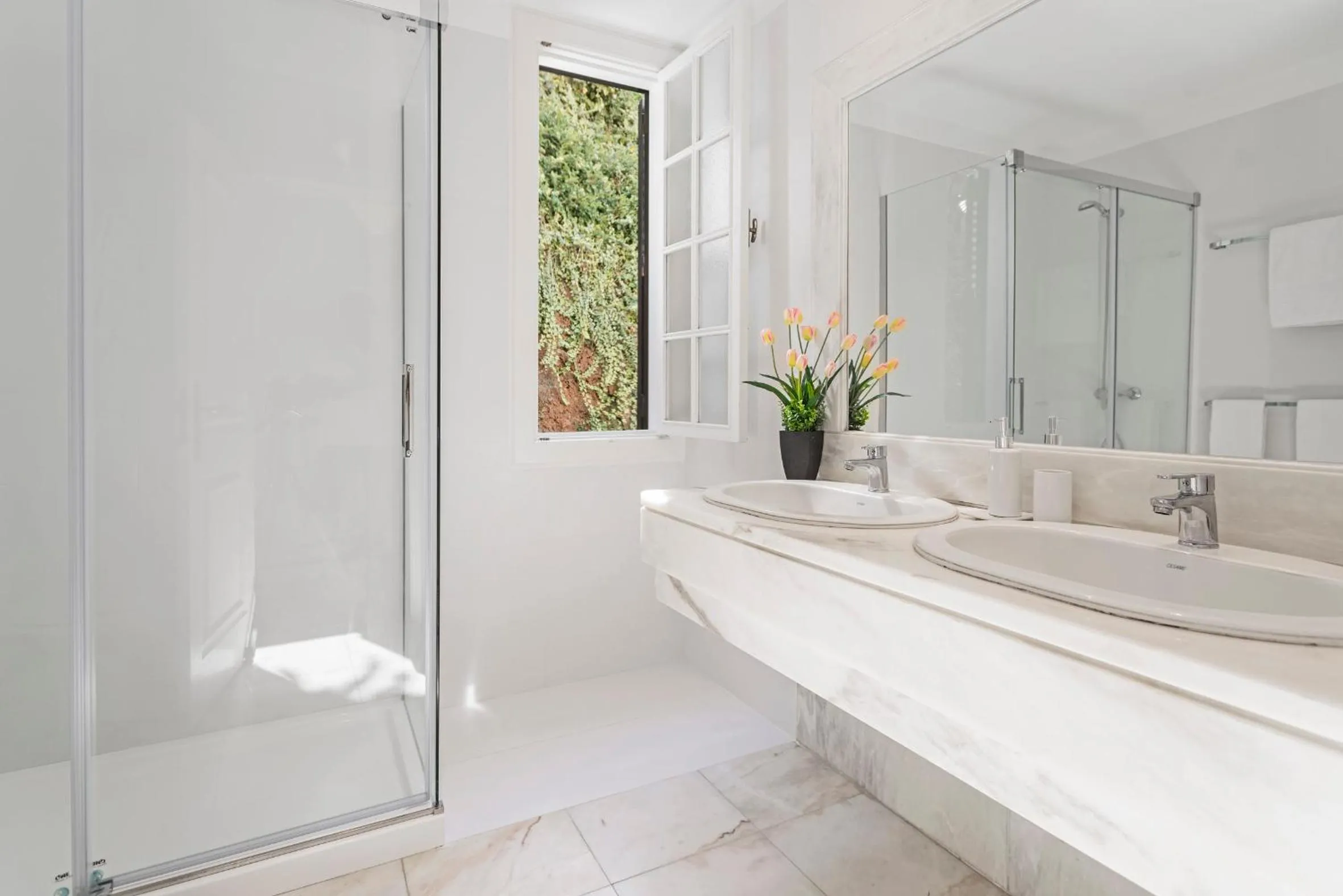 Shower in Vila Eucalipto by An Island Apart