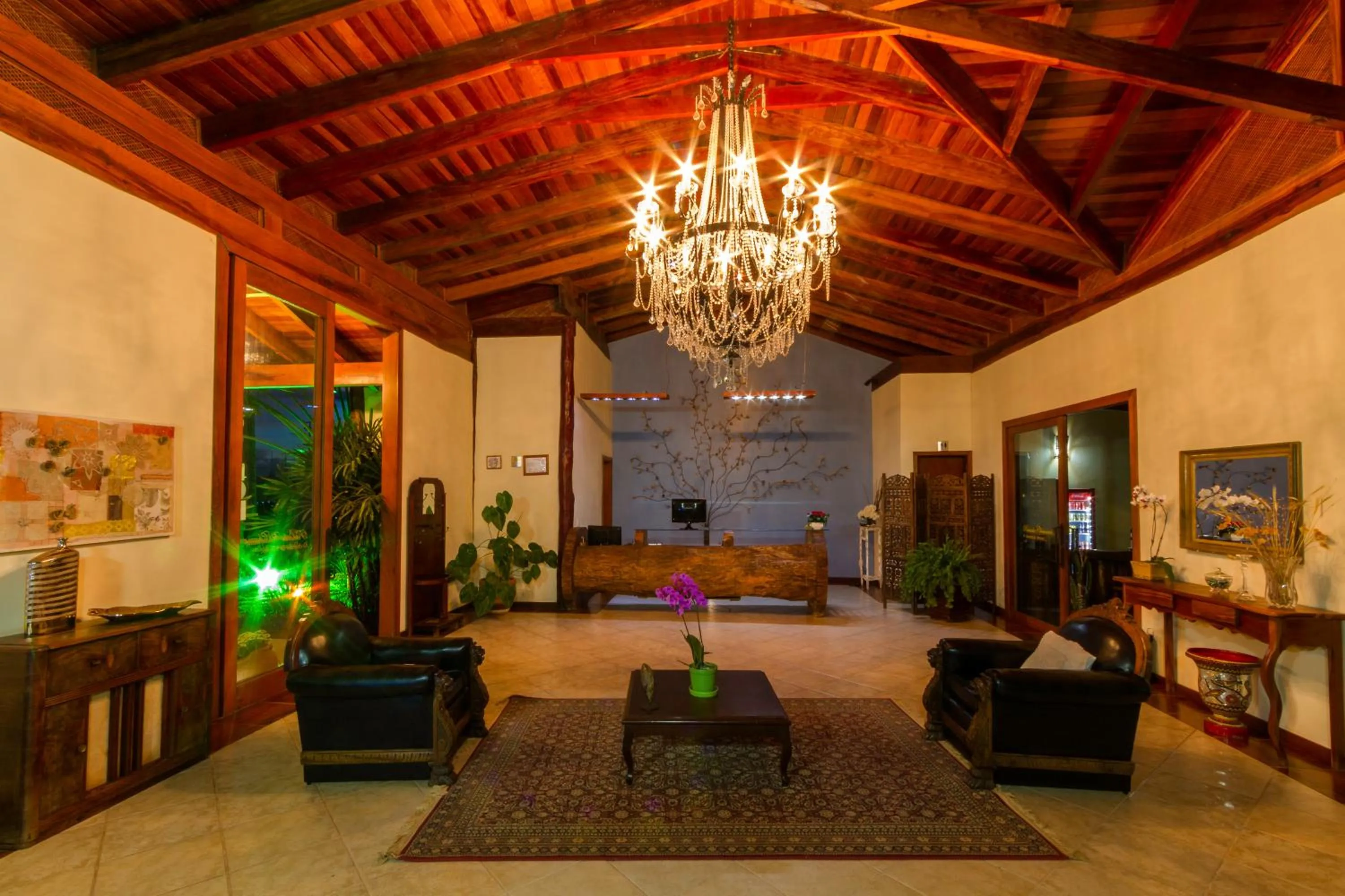 Lobby or reception in Pousada Chamamé