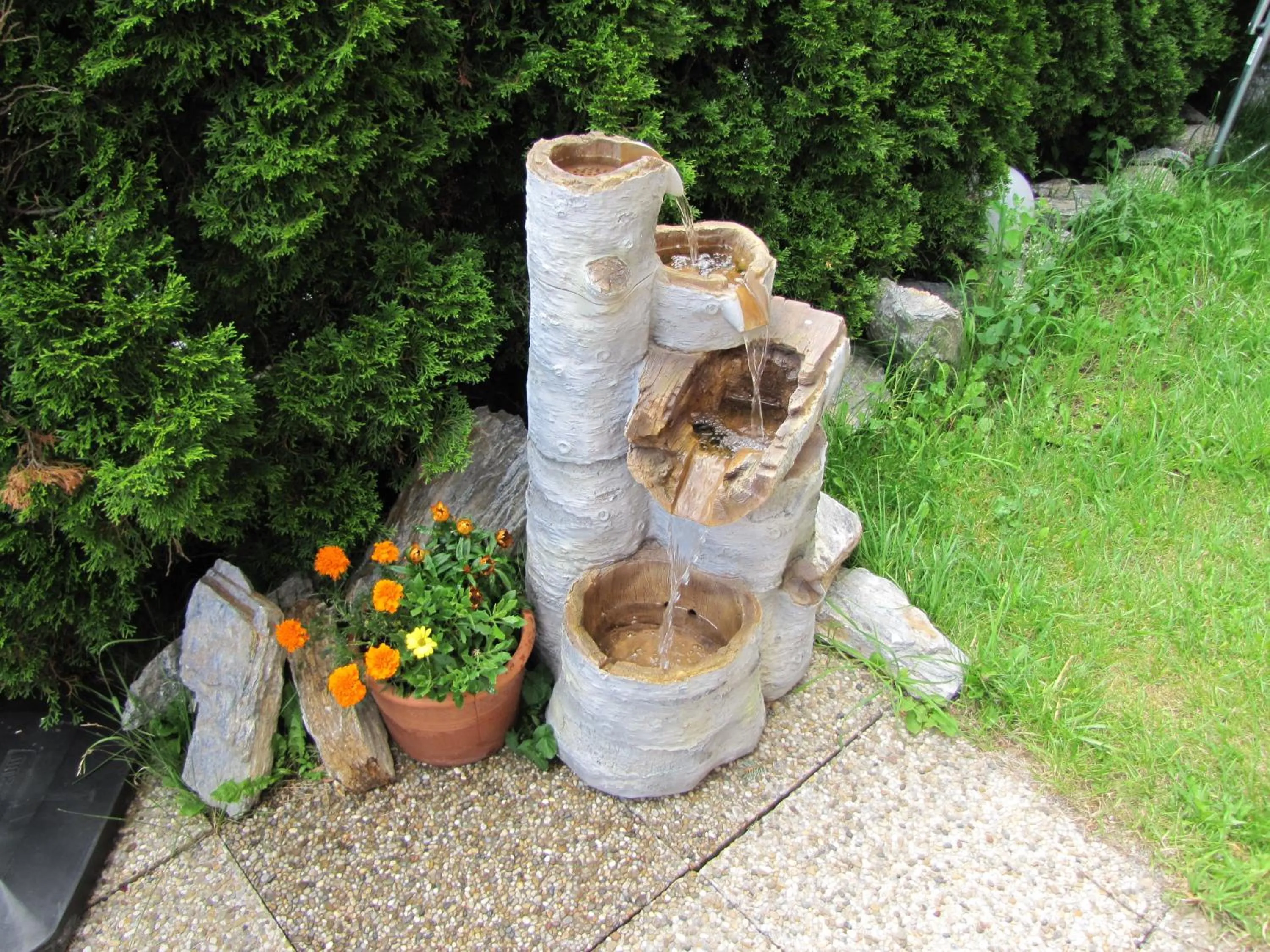 Garden in Hotel Garni Lawens