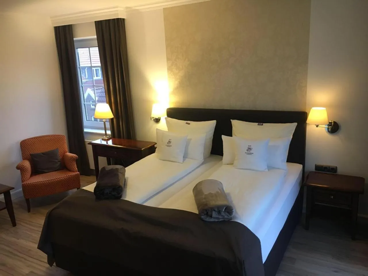 Bed in Hotel De Insulåner