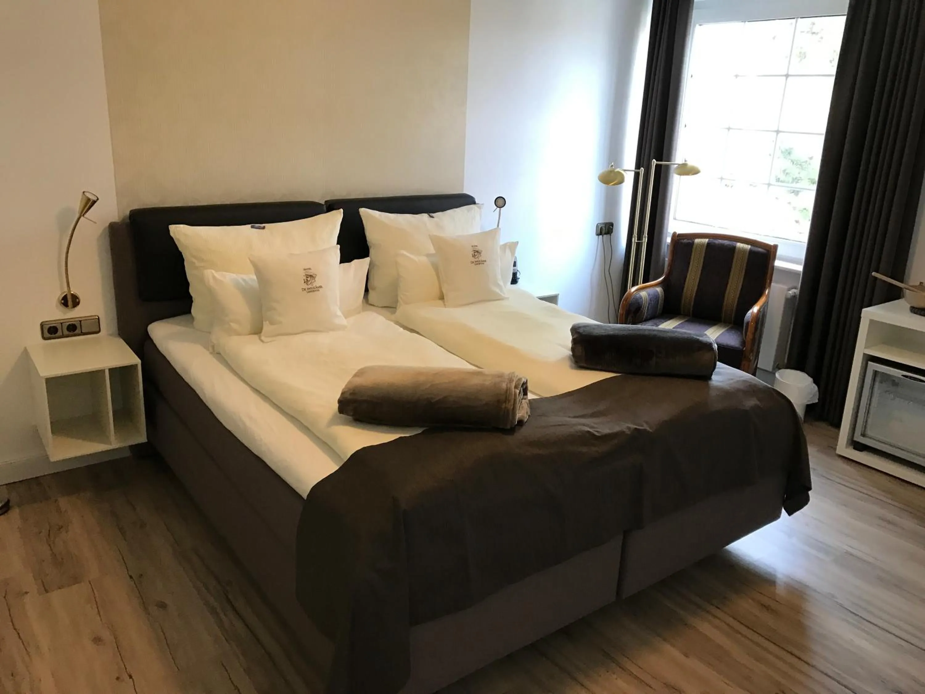 Bed in Hotel De Insulåner