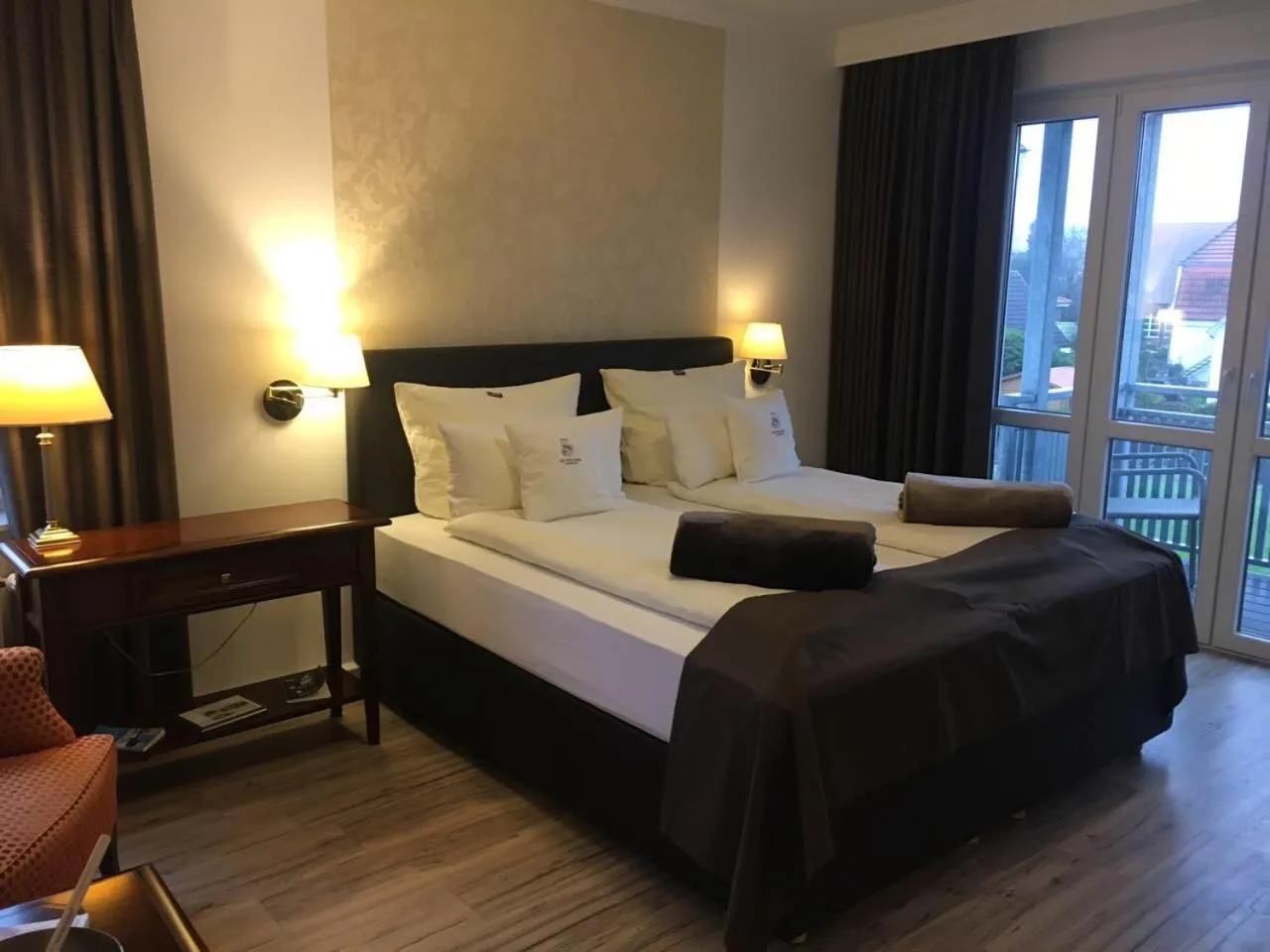 Bed in Hotel De Insulåner