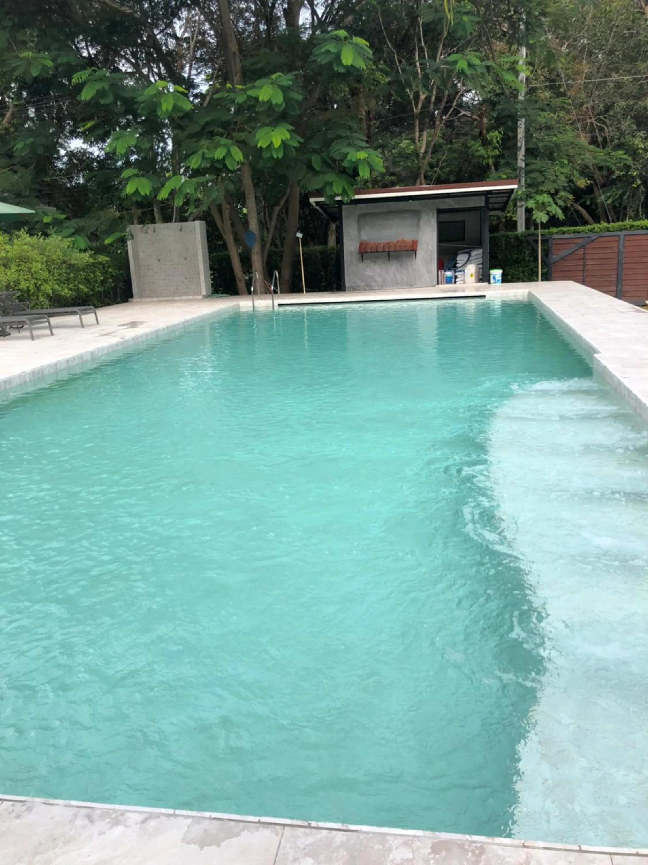 Pool view in Arantarakiri Resort Khao Yai