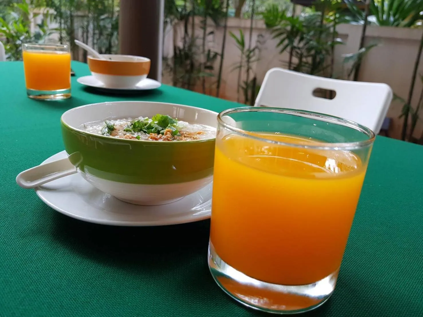 Breakfast in Arantarakiri Resort Khao Yai