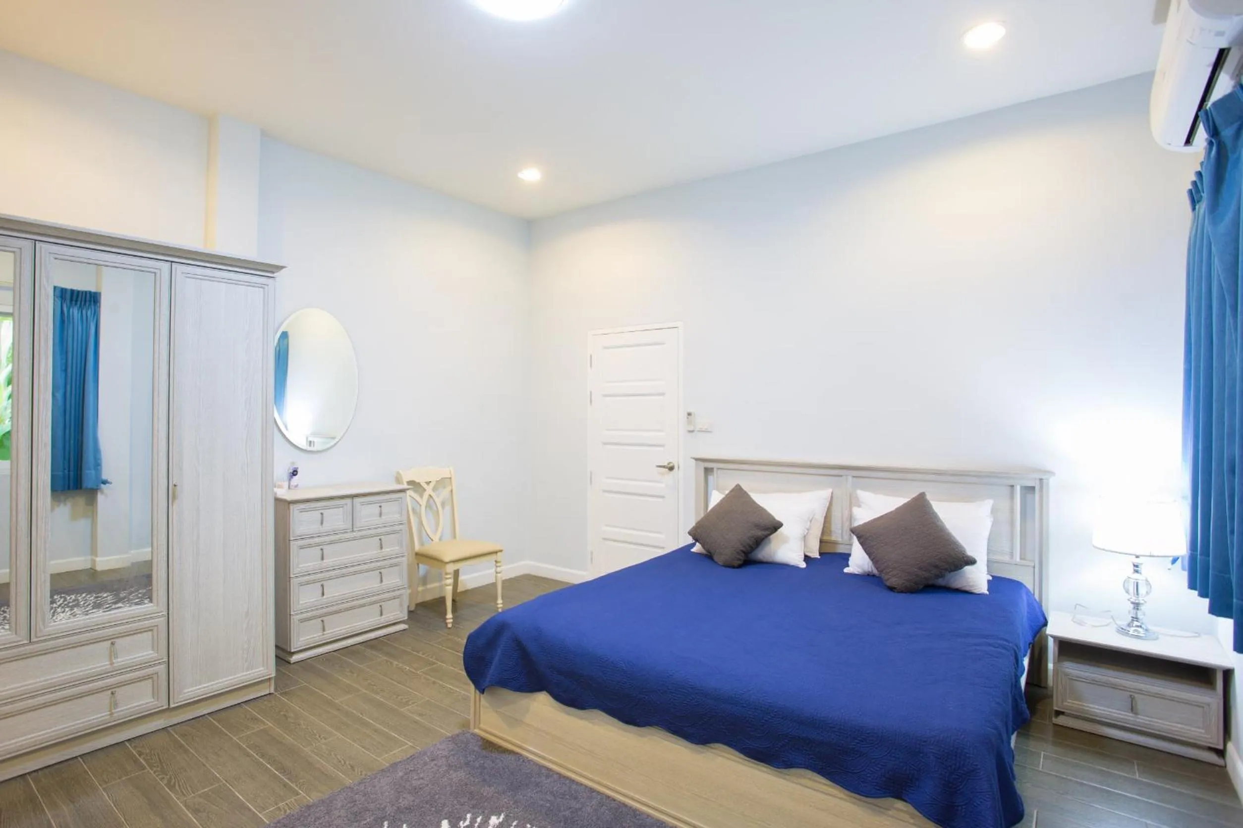 Bed in Arantarakiri Resort Khao Yai