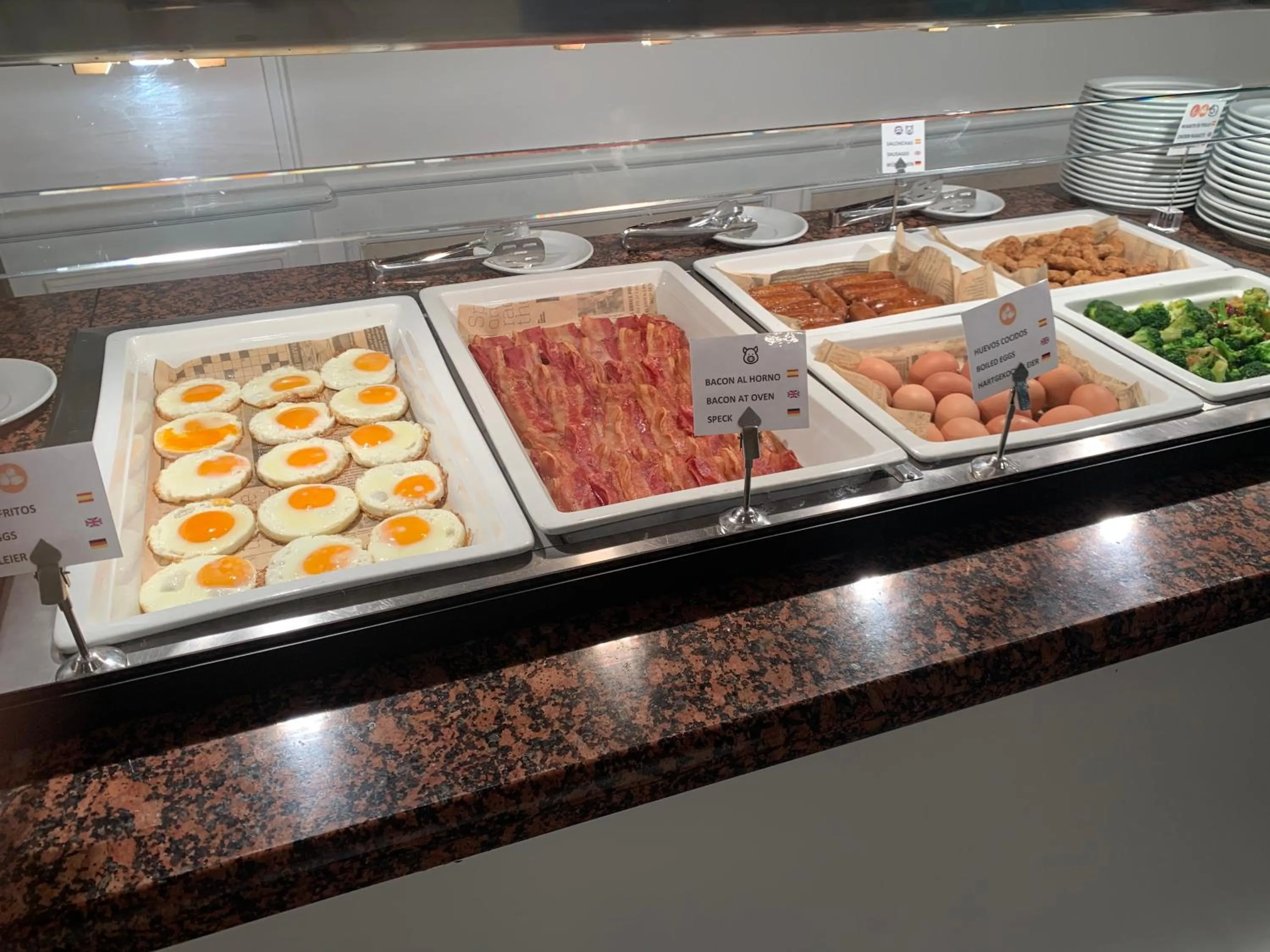 Food close-up in Aparthotel Los Dragos del Sur