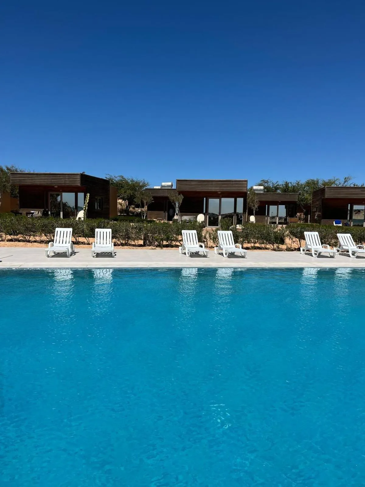 Swimming pool in Dakhla Camp