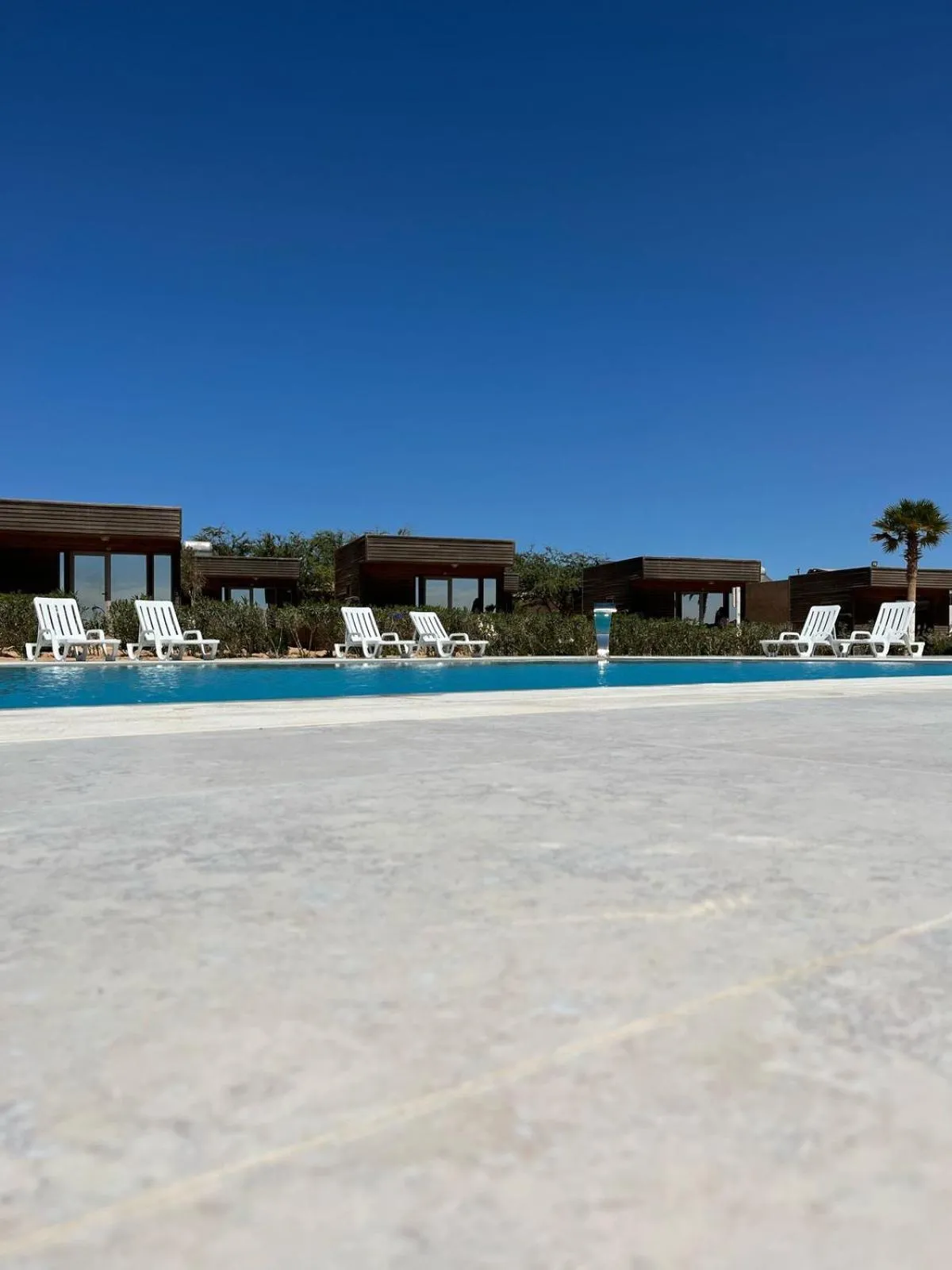 Swimming pool in Dakhla Camp