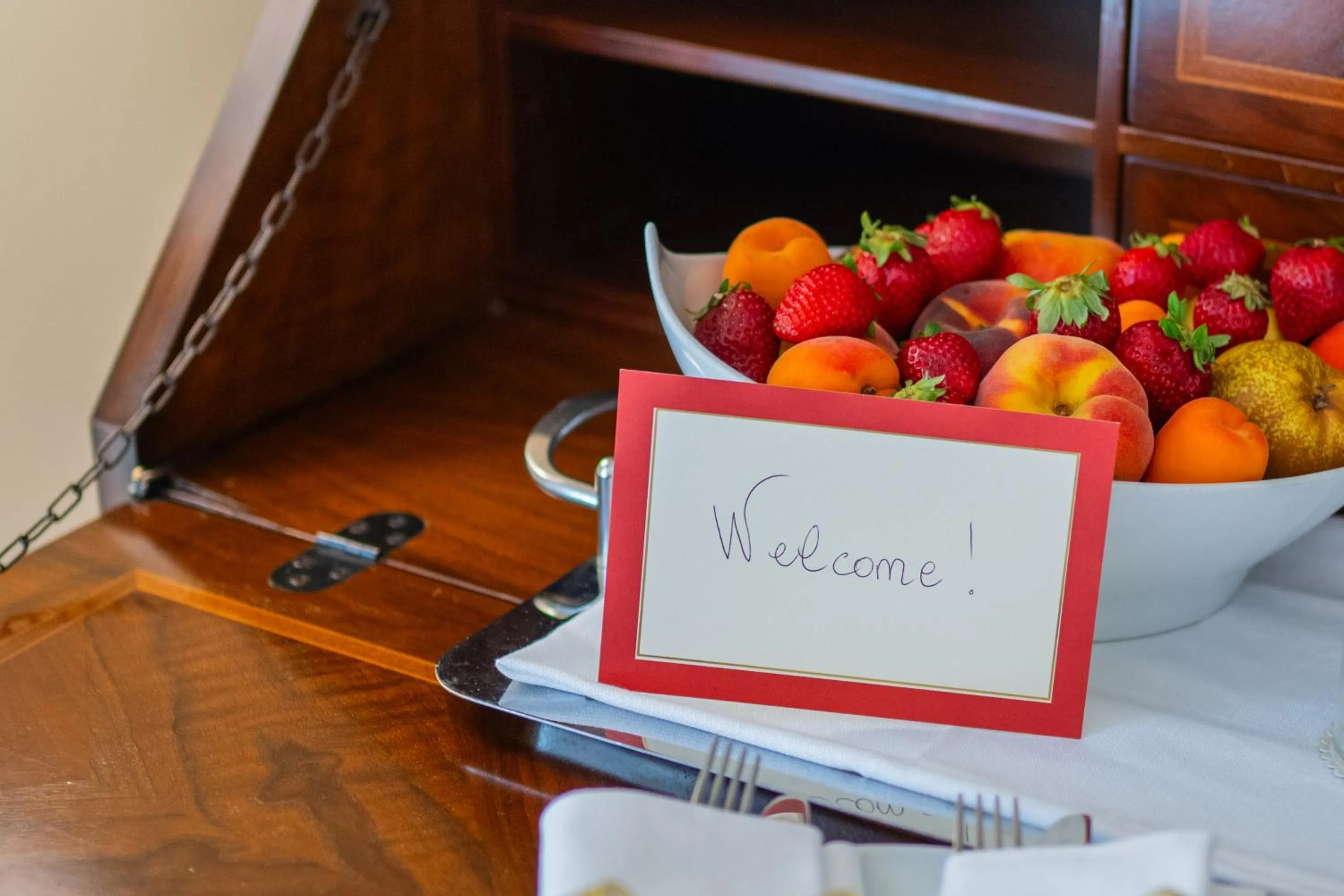 Food and drinks in Hotel Isabella