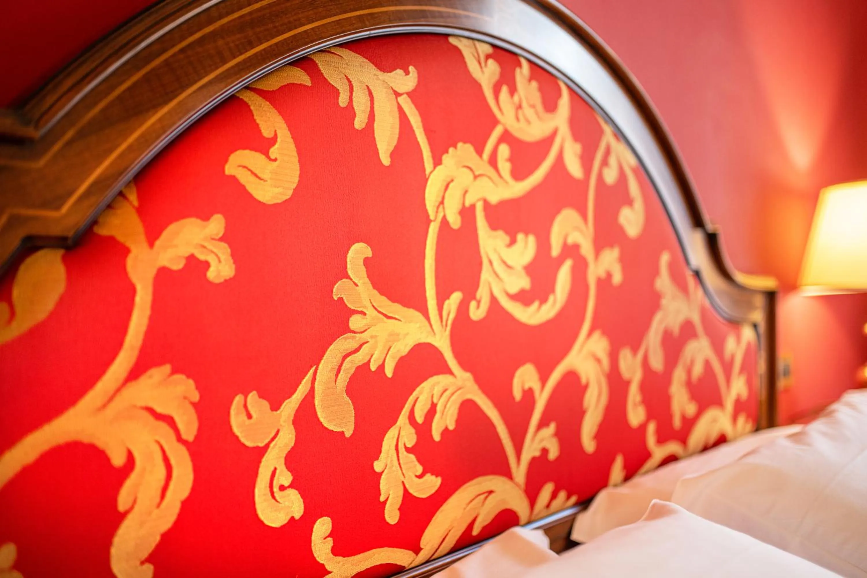 Bed in Hotel Isabella