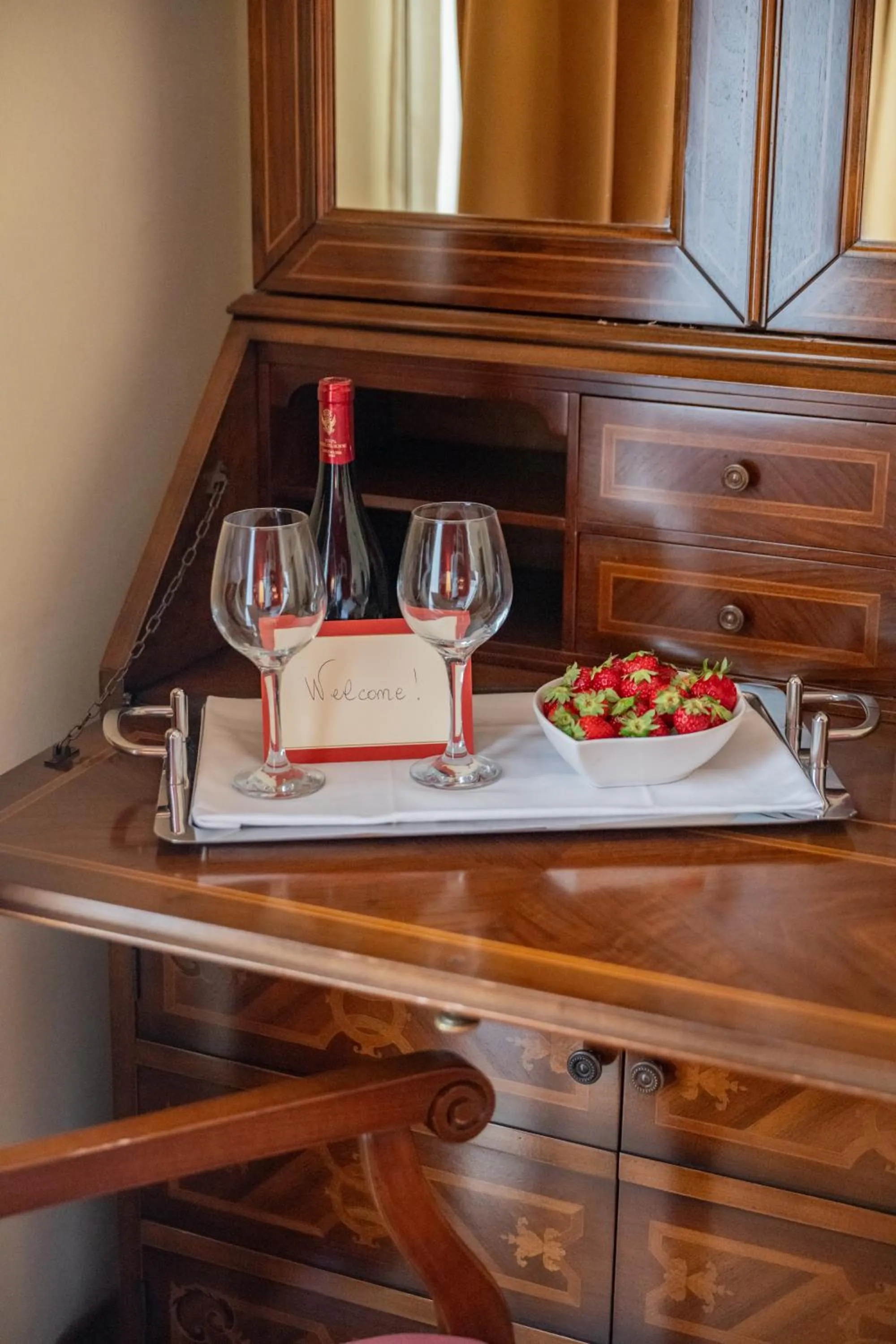 Food and drinks in Hotel Isabella