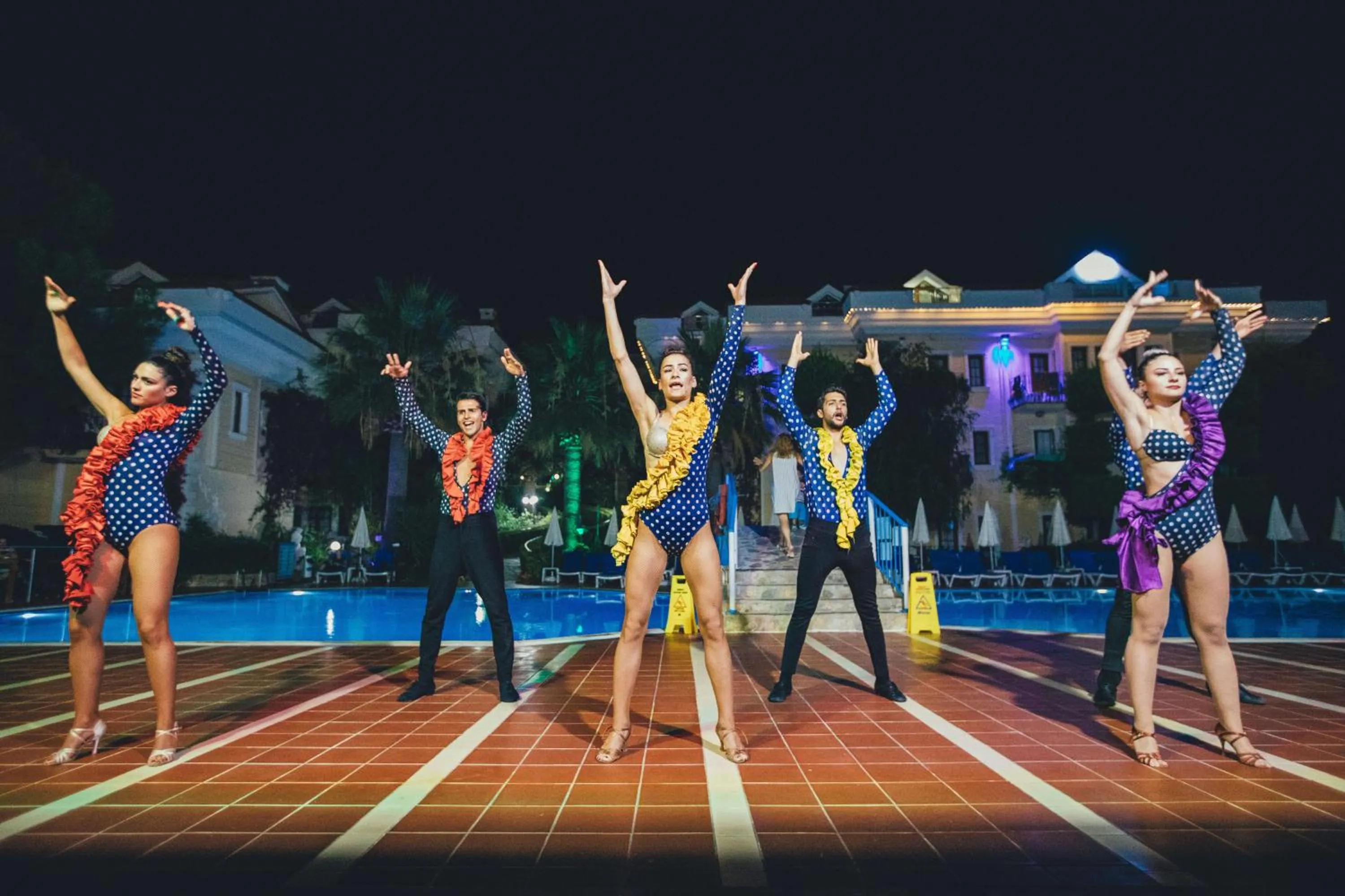 People in Yel Holiday Resort