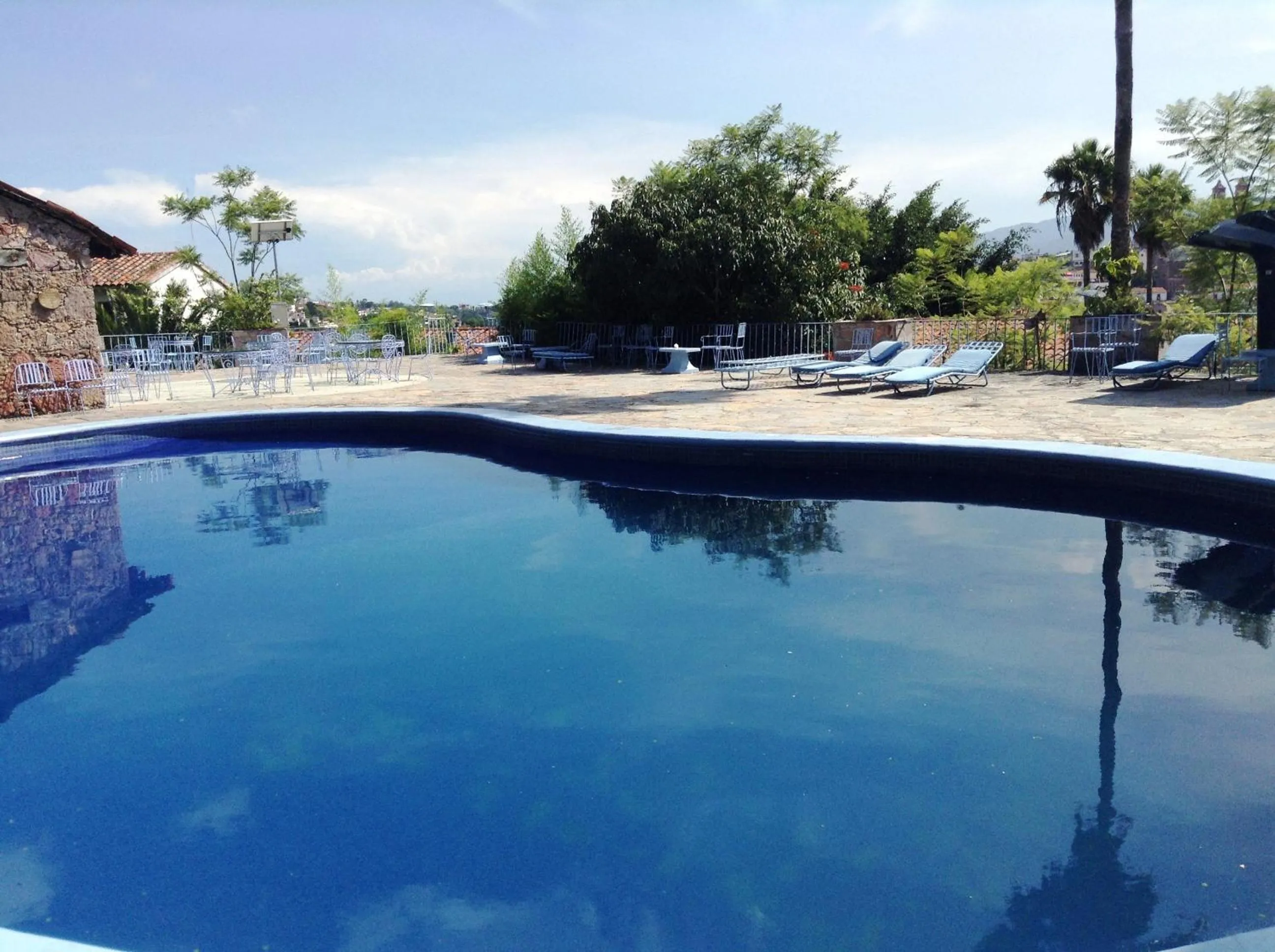 Balcony/Terrace, Swimming Pool in Hotel De La Borda