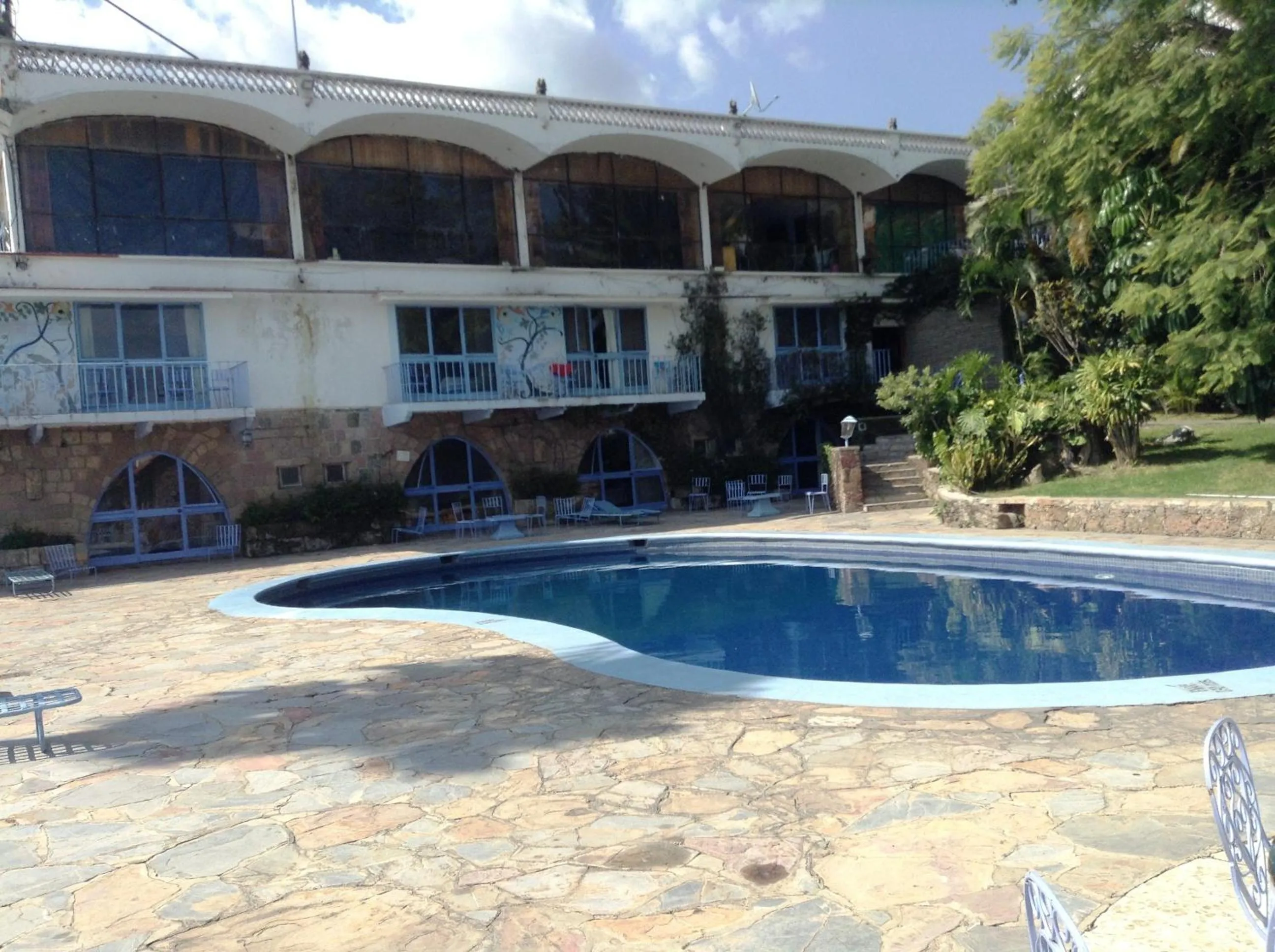 Balcony/Terrace, Swimming Pool in Hotel De La Borda