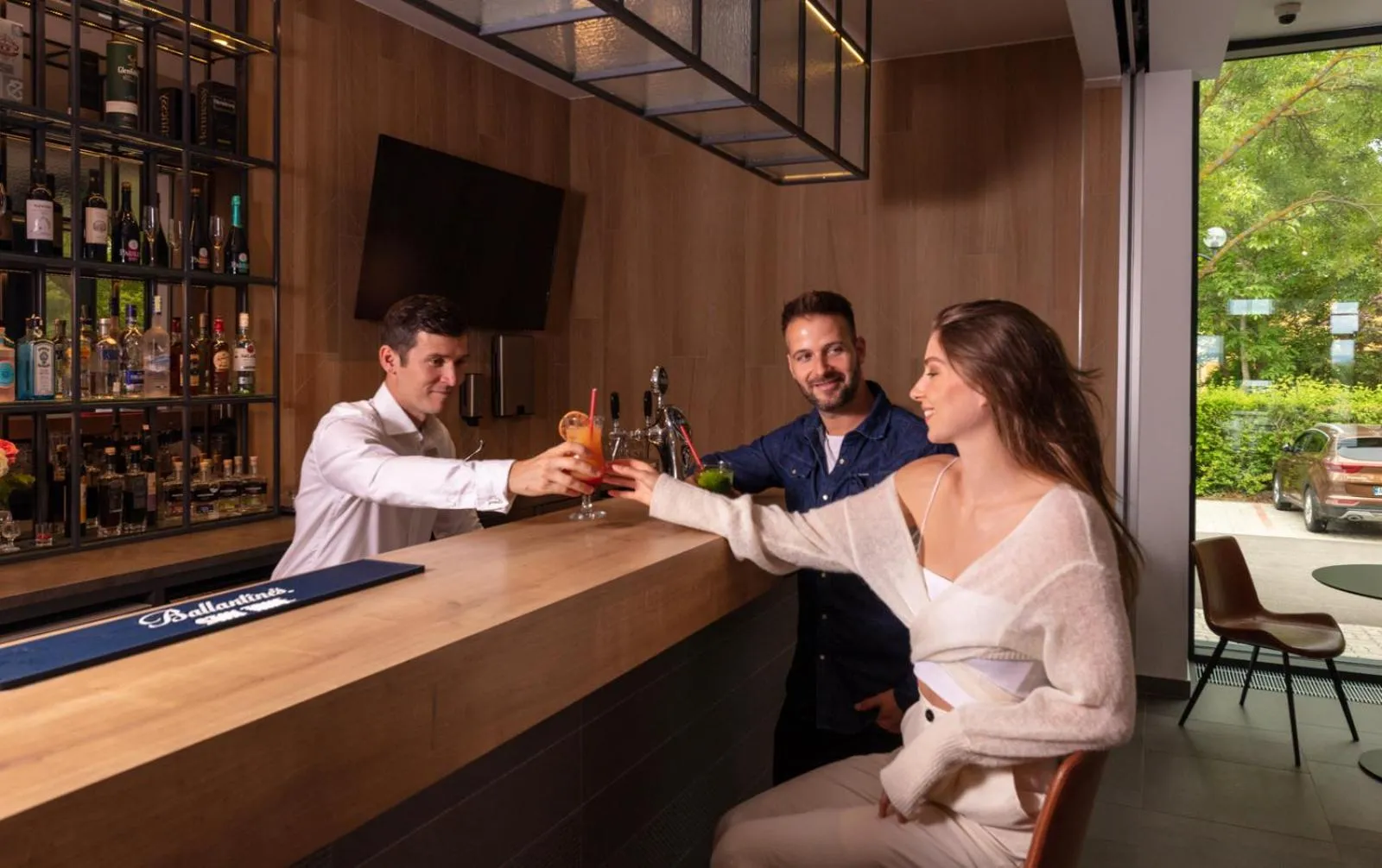 Lounge or bar in Hotel OTP Balatonszemes