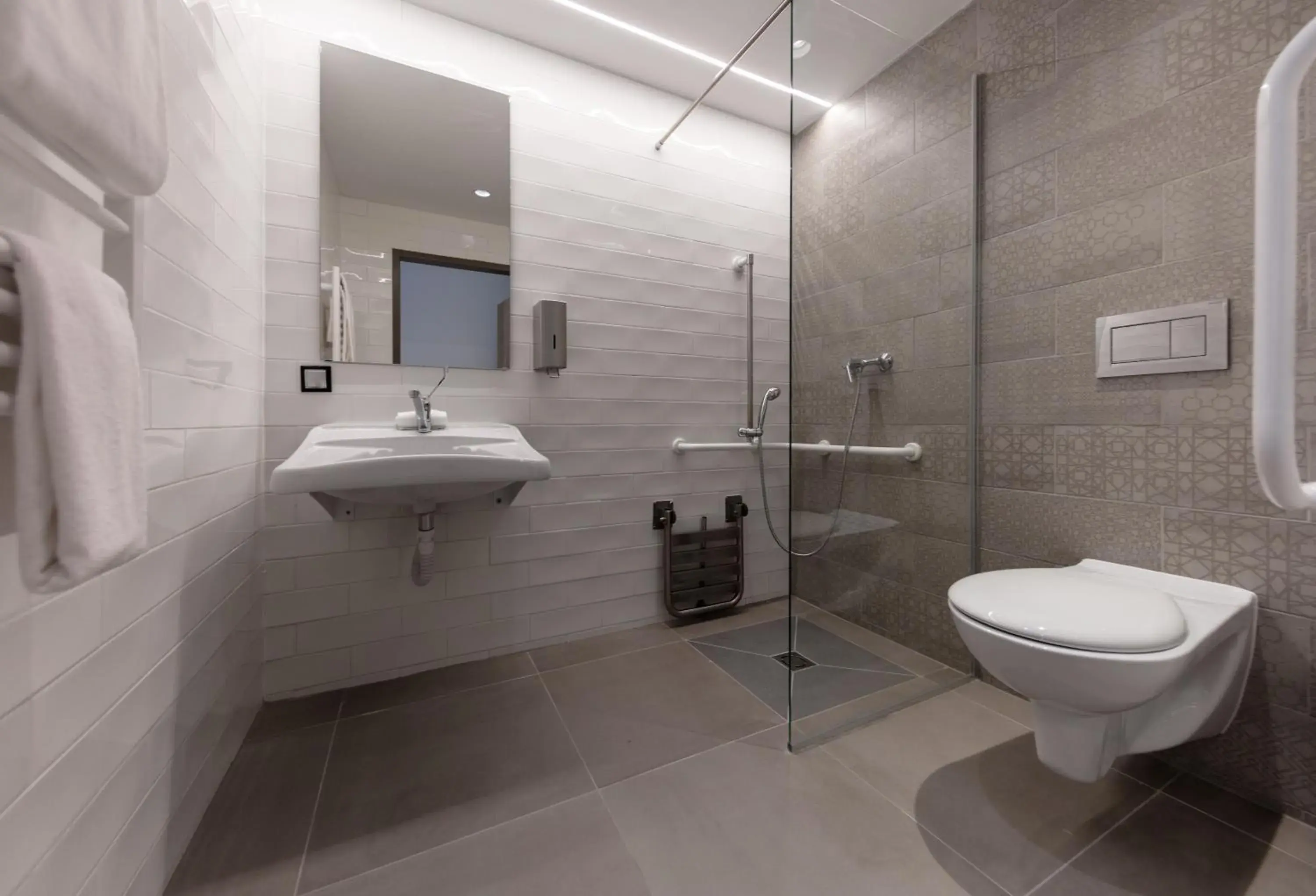 Single Room - Disability Access in Hotel OTP Balatonszemes Single Room - Disability Access in Hotel OTP Balatonszemes