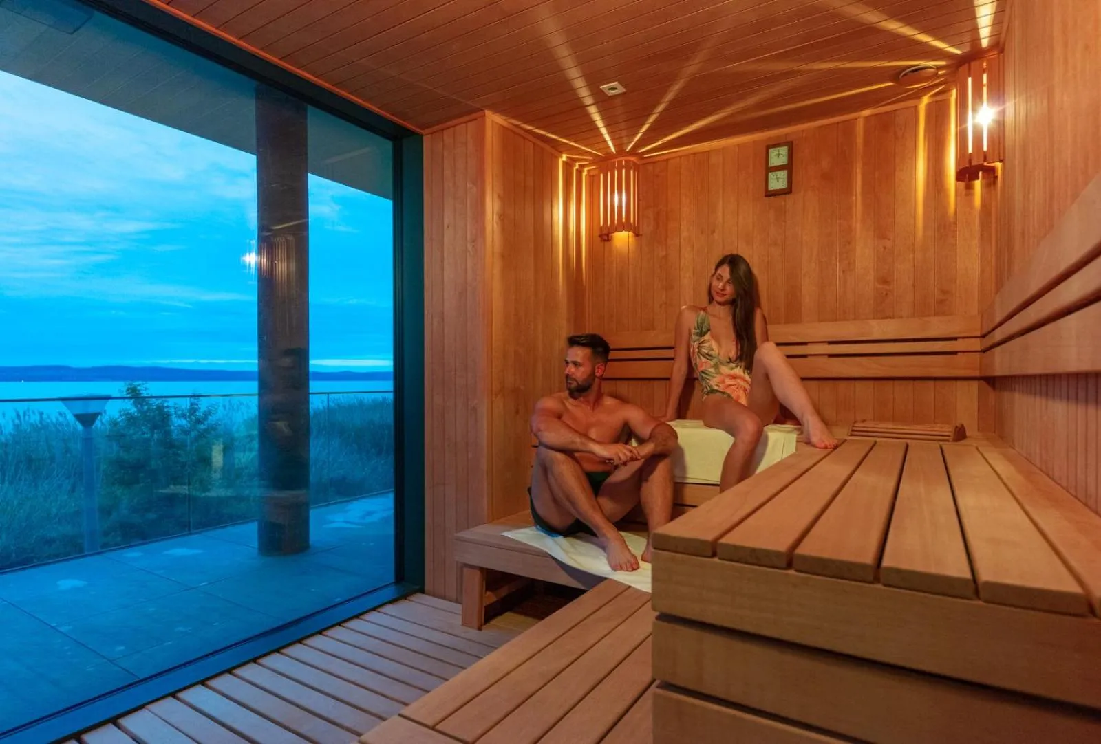 Sauna in Hotel OTP Balatonszemes