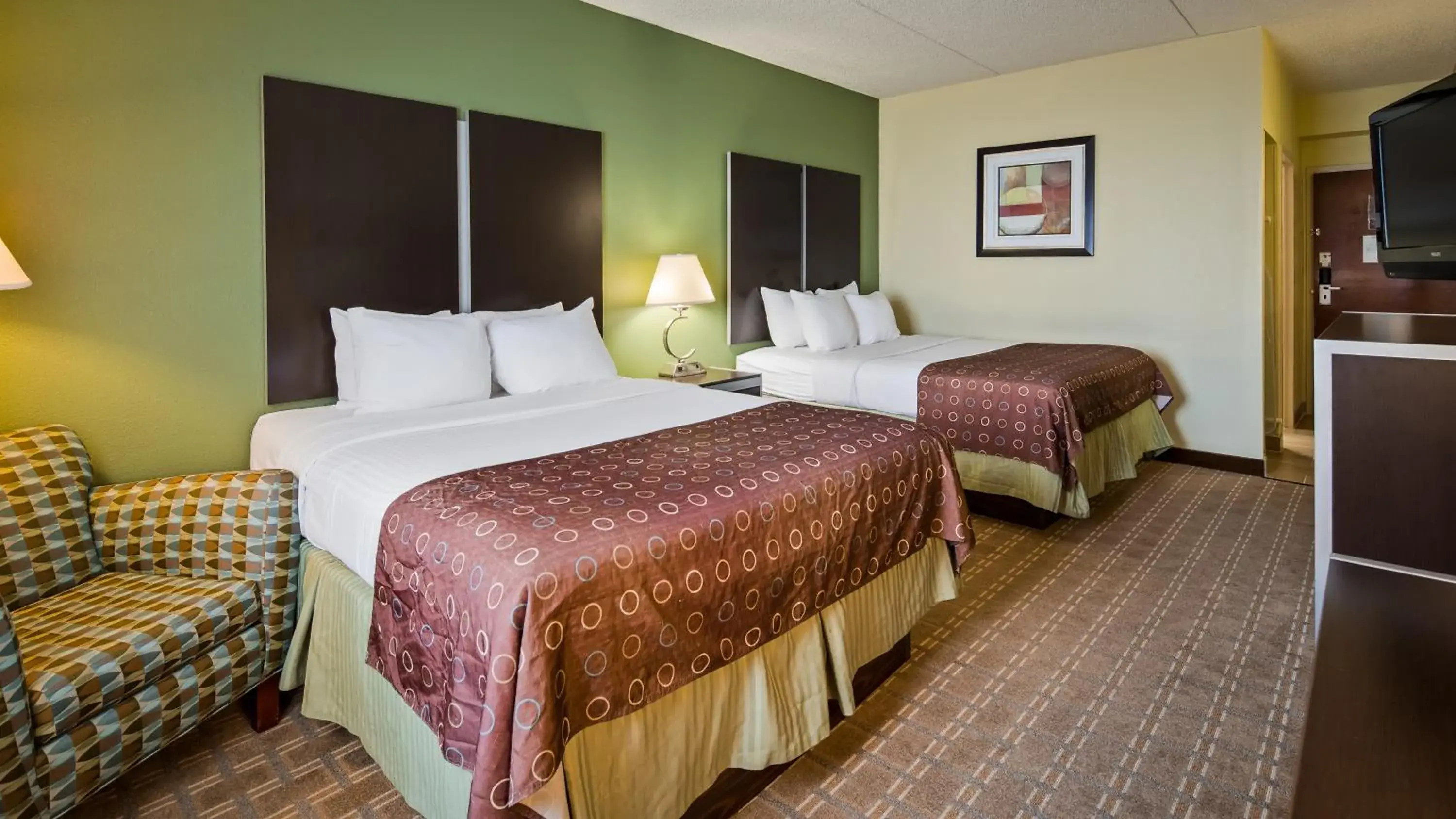 Bedroom, Bed in Best Western Airport Inn & Suites Cleveland Bedroom, Bed in Best Western Airport Inn & Suites Cleveland