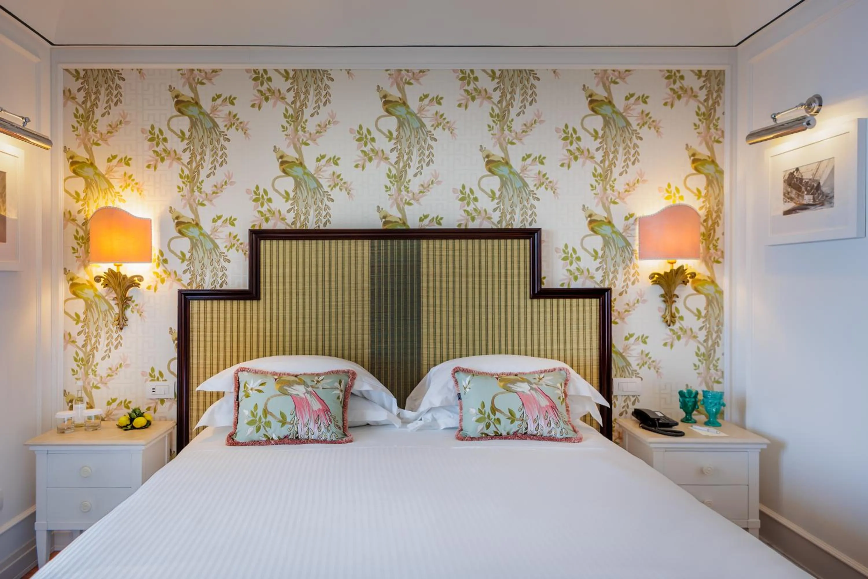 Bedroom, Bed in Grand Hotel San Pietro Taormina