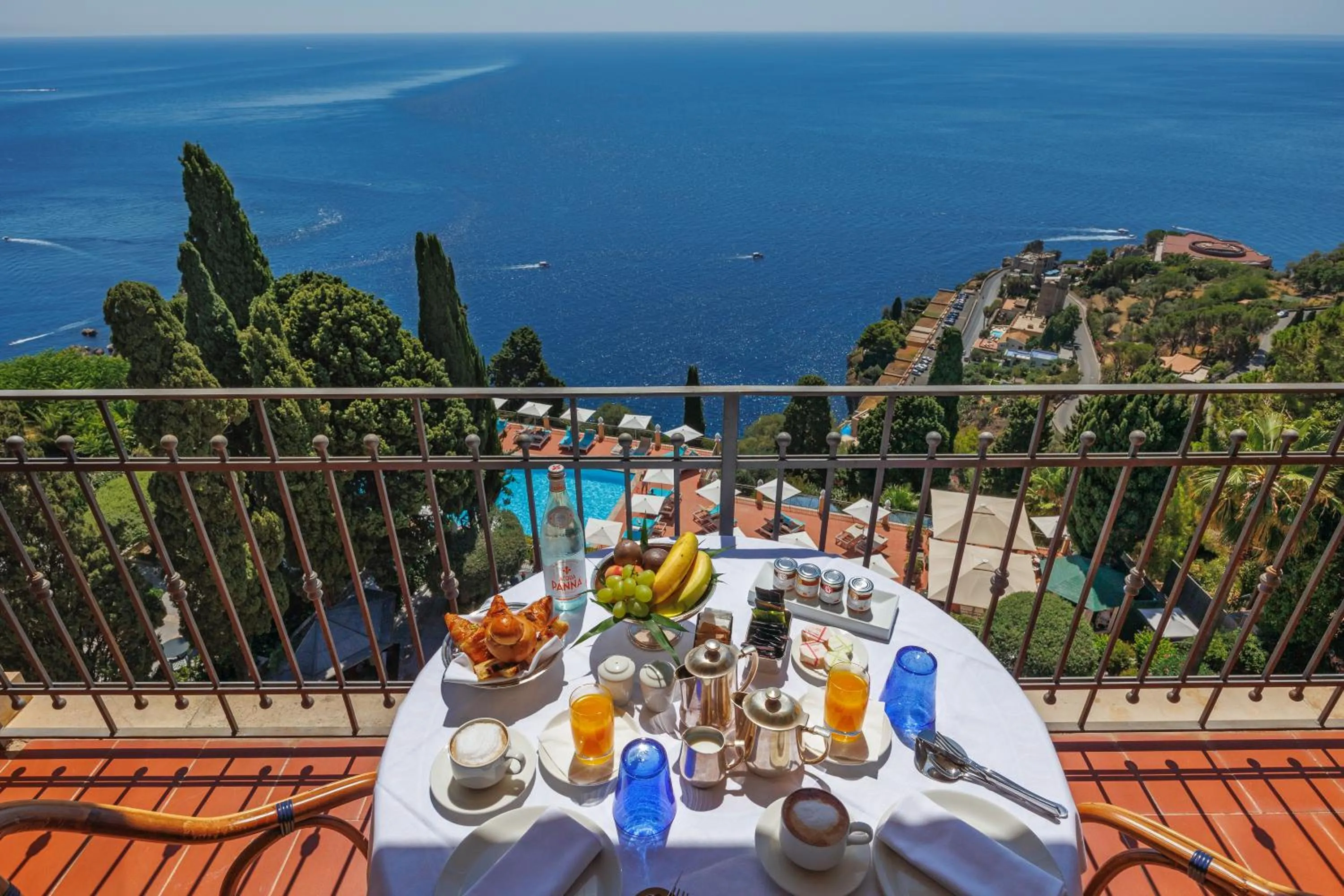 Balcony/Terrace in Grand Hotel San Pietro Taormina