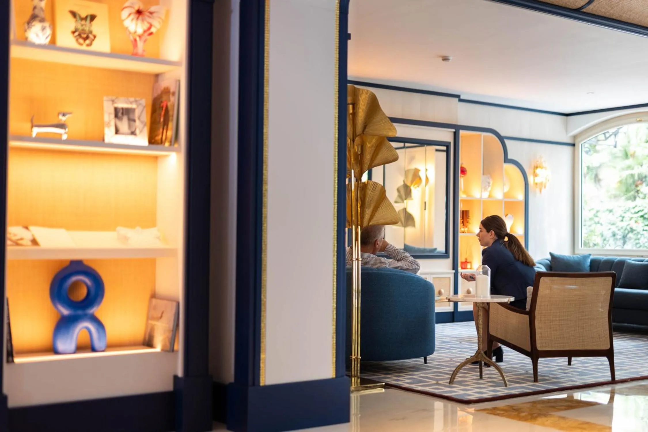 Lobby or reception in Grand Hotel San Pietro Taormina