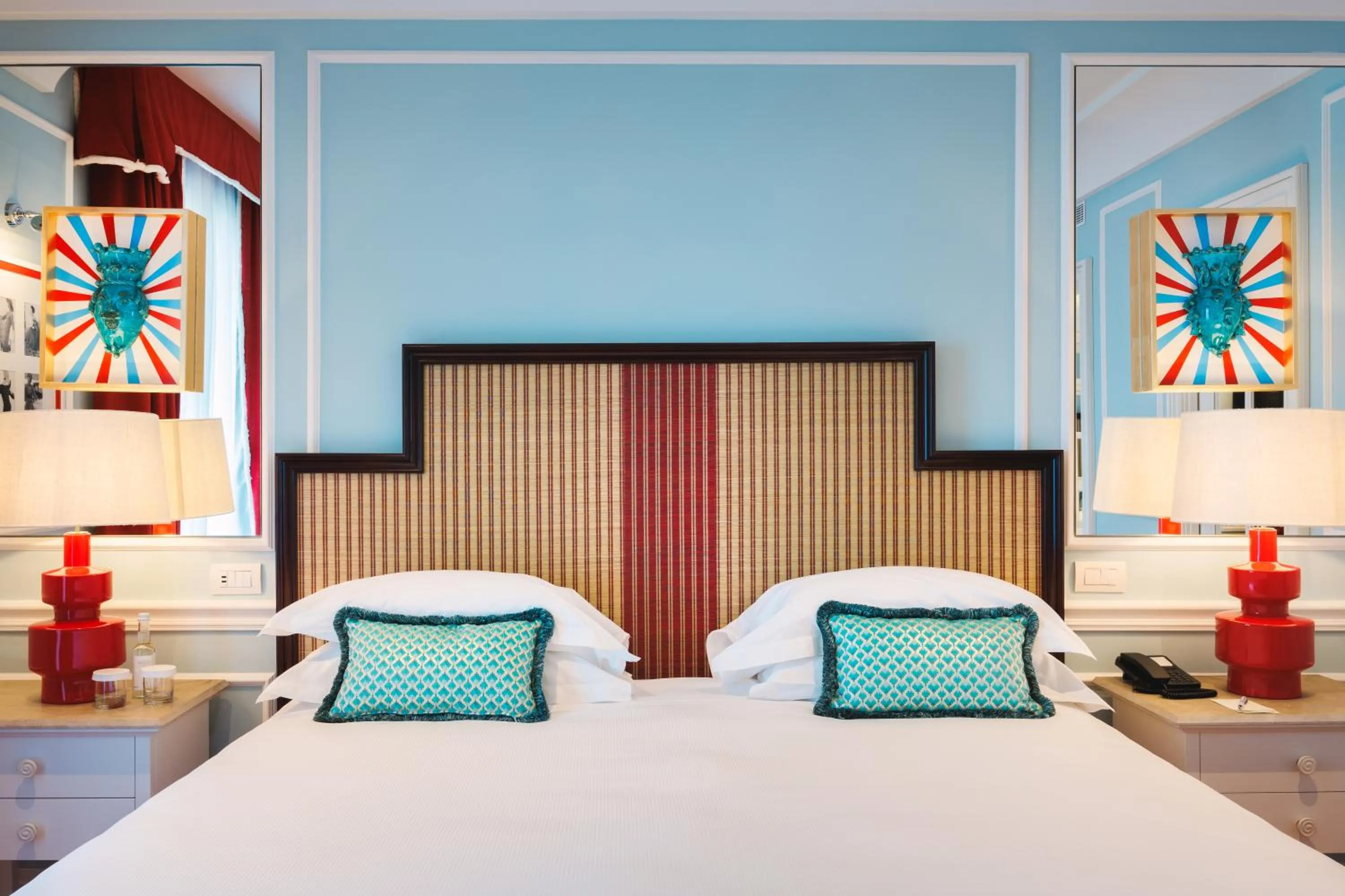 Bedroom, Bed in Grand Hotel San Pietro Taormina