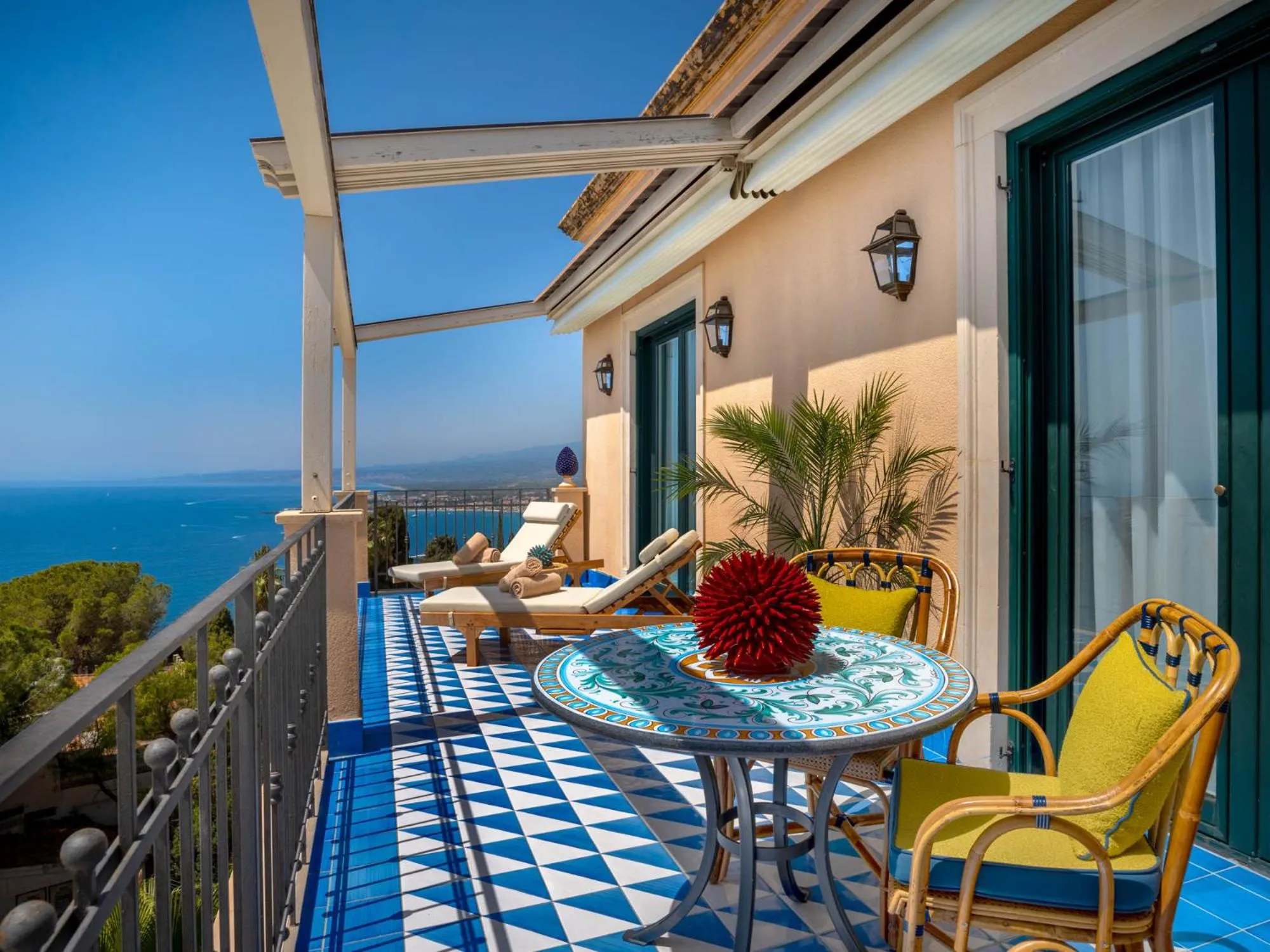 Natural landscape in Grand Hotel San Pietro Taormina