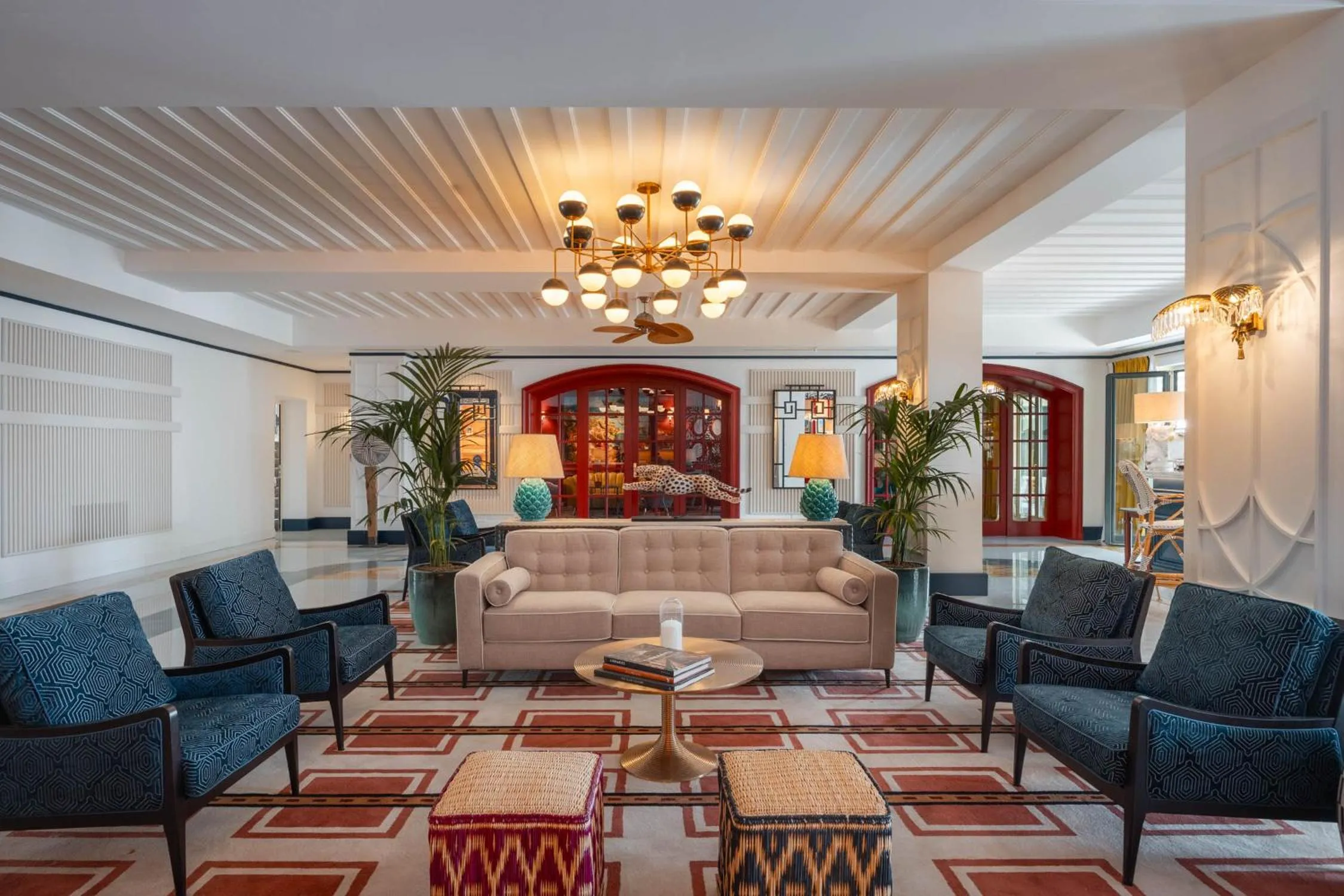 Lobby or reception in Grand Hotel San Pietro Taormina