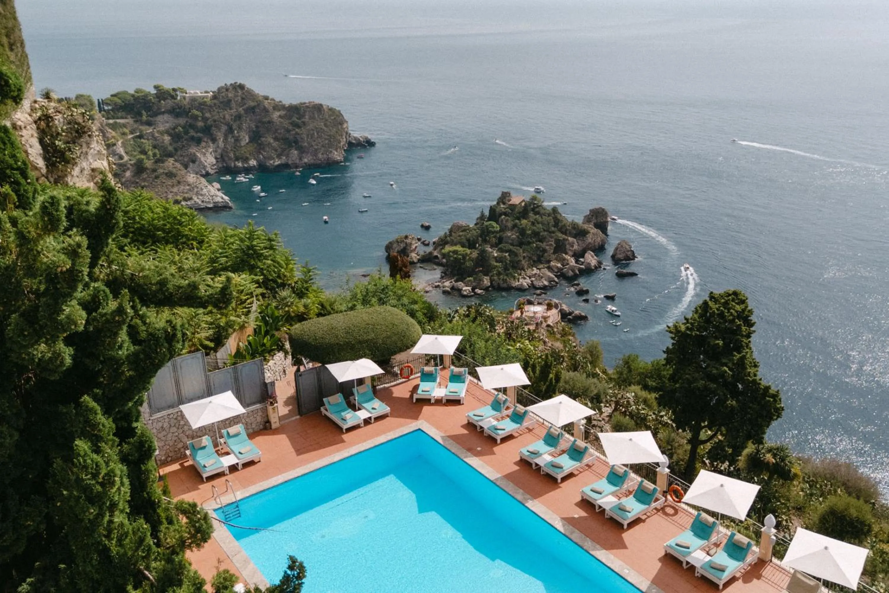 Property building in Grand Hotel San Pietro Taormina - Preferred Hotels & Resorts