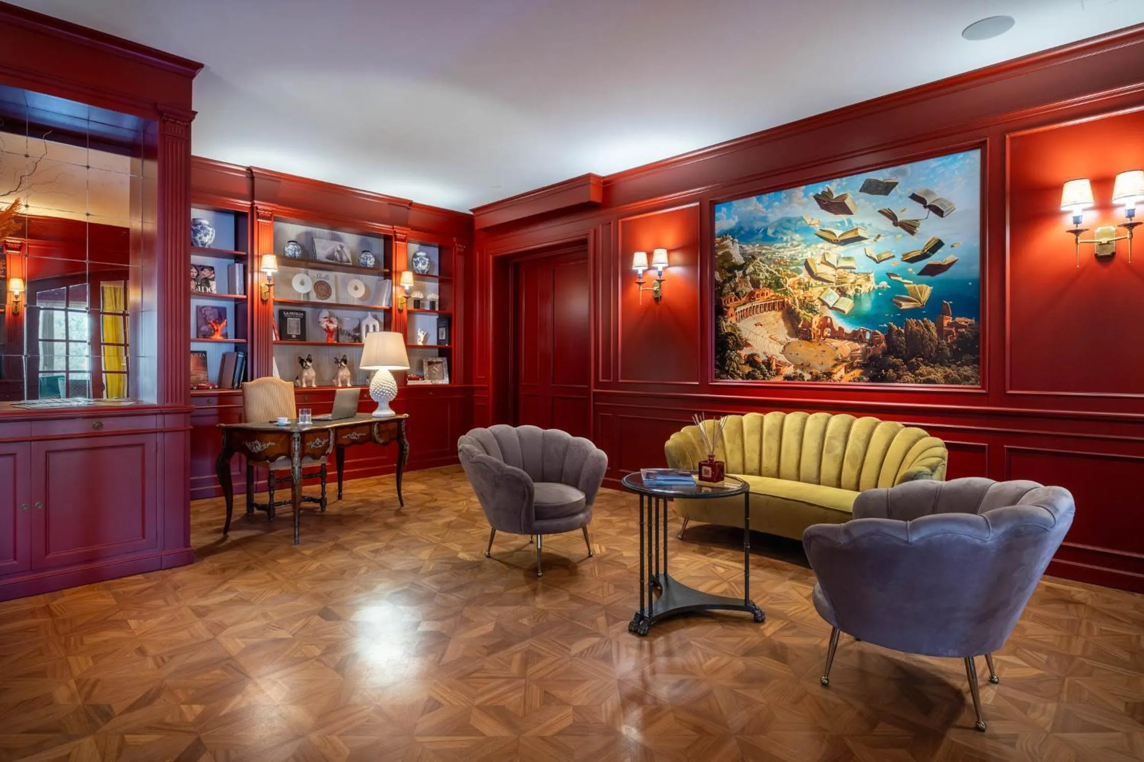 Lobby or reception in Grand Hotel San Pietro Taormina