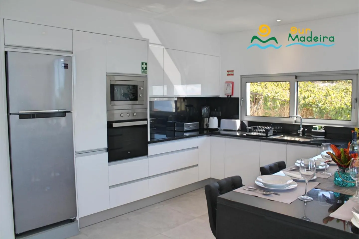 Kitchen or kitchenette in OurMadeira - Calheta Heights