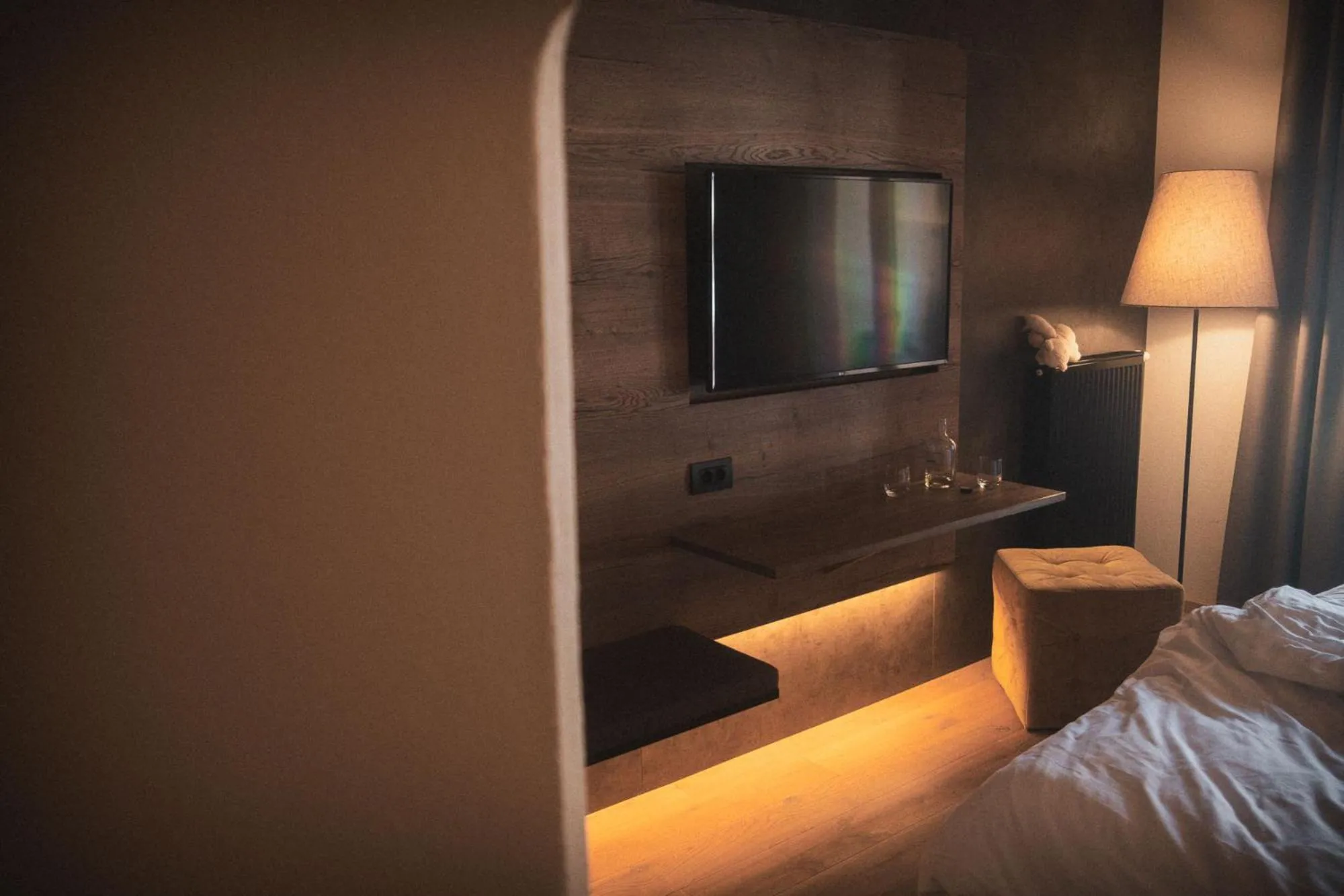 Bed in Hotel Christof