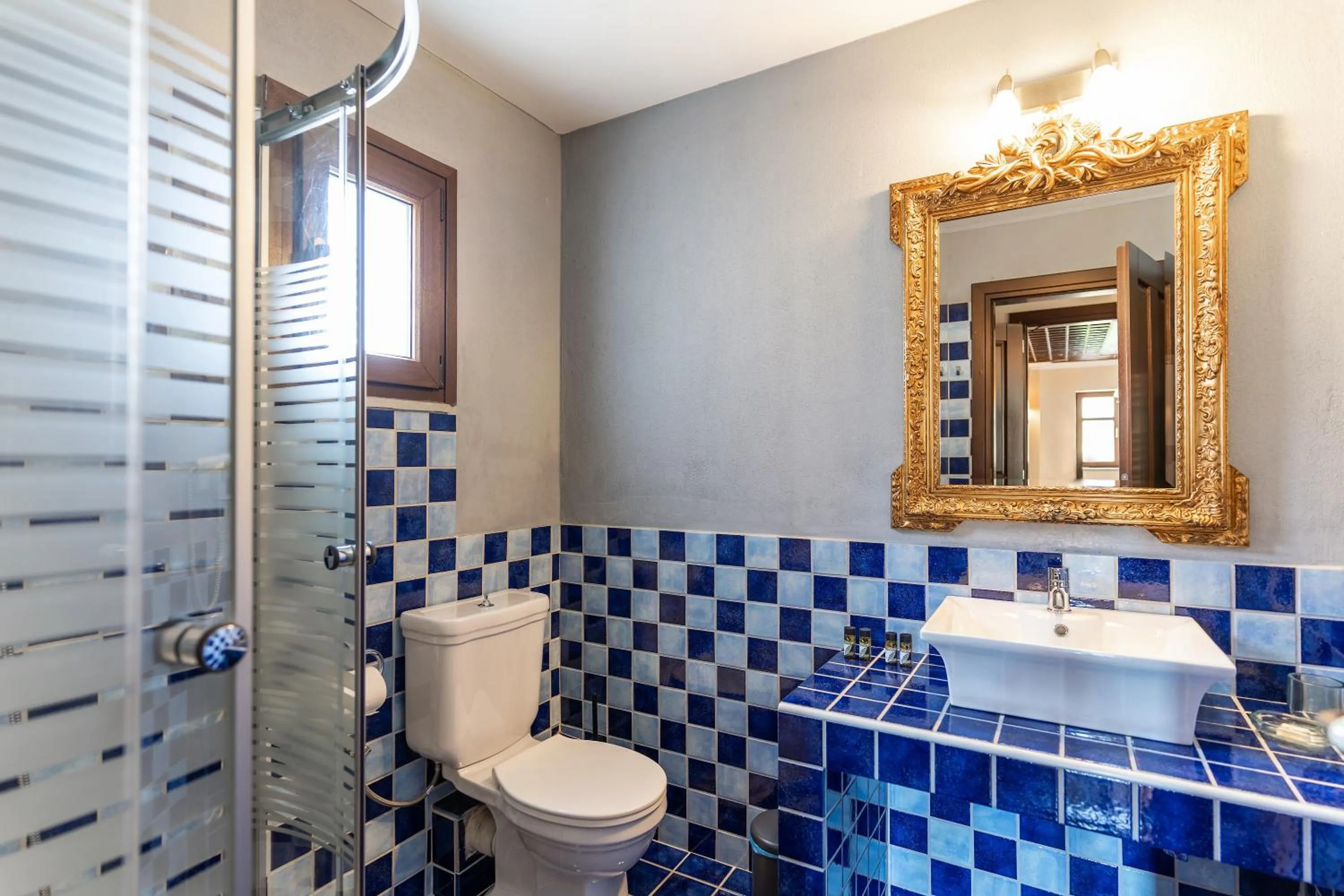 Bathroom in Palio Litochoro The Countryside Lodge