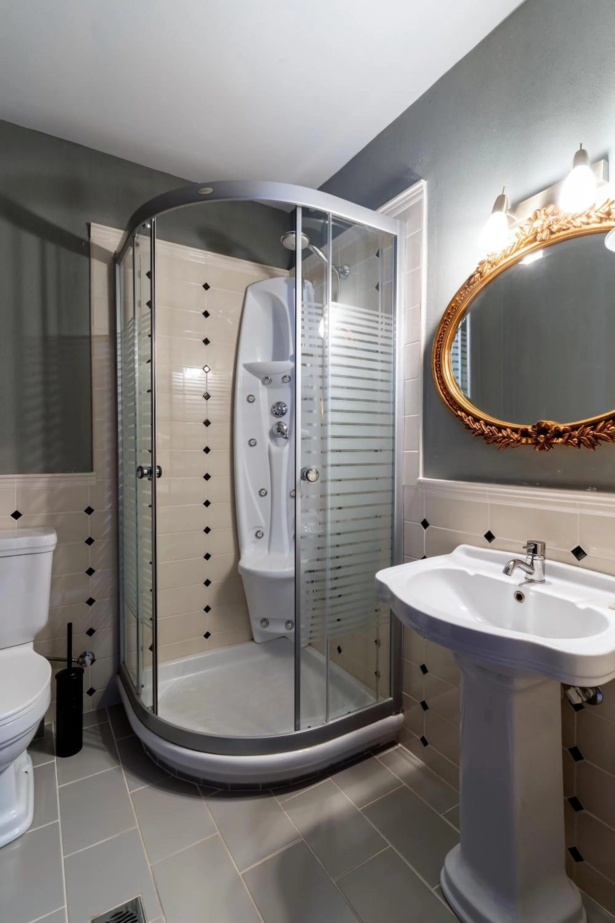 Bathroom in Palio Litochoro The Countryside Lodge