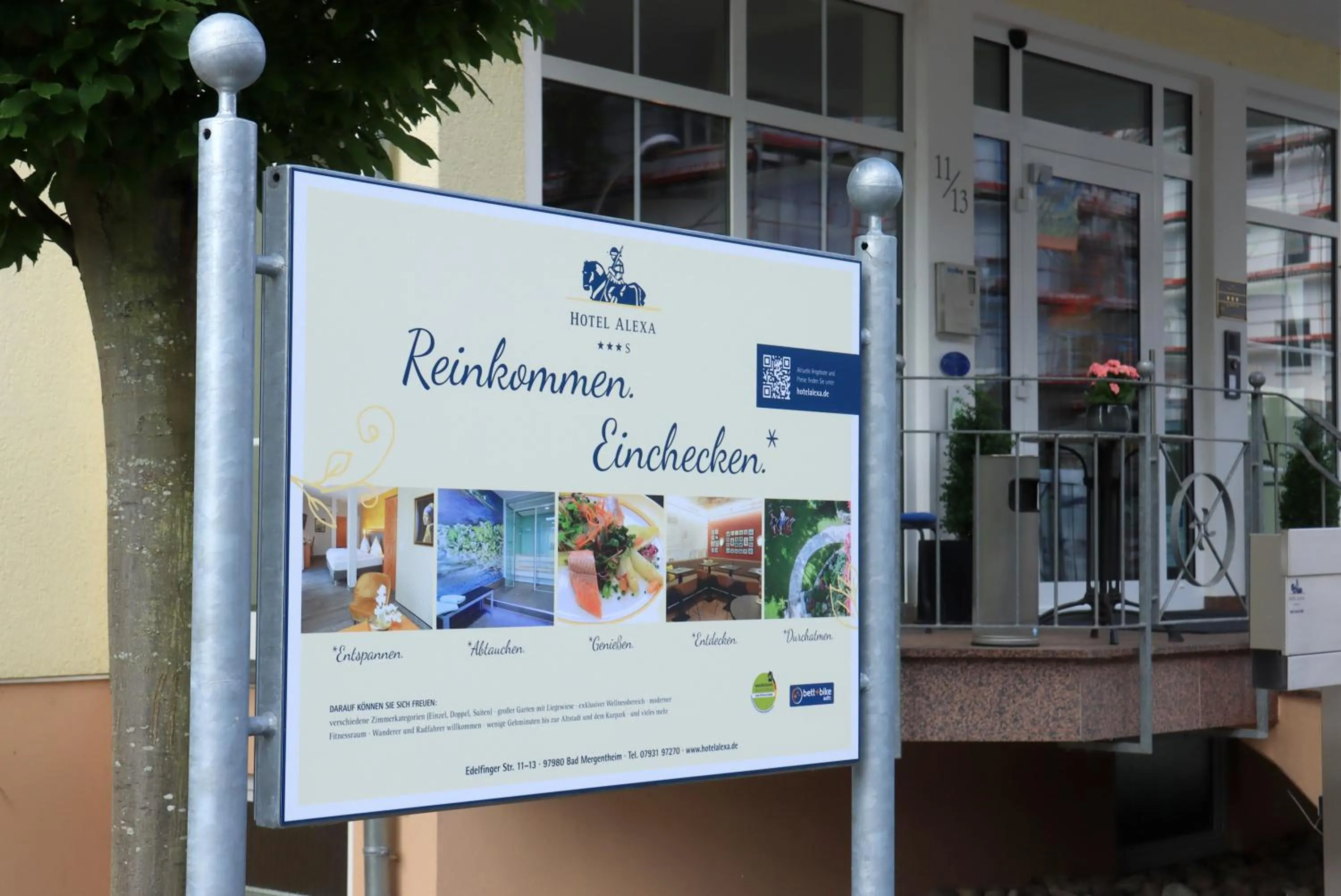 Property building in Hotel Alexa