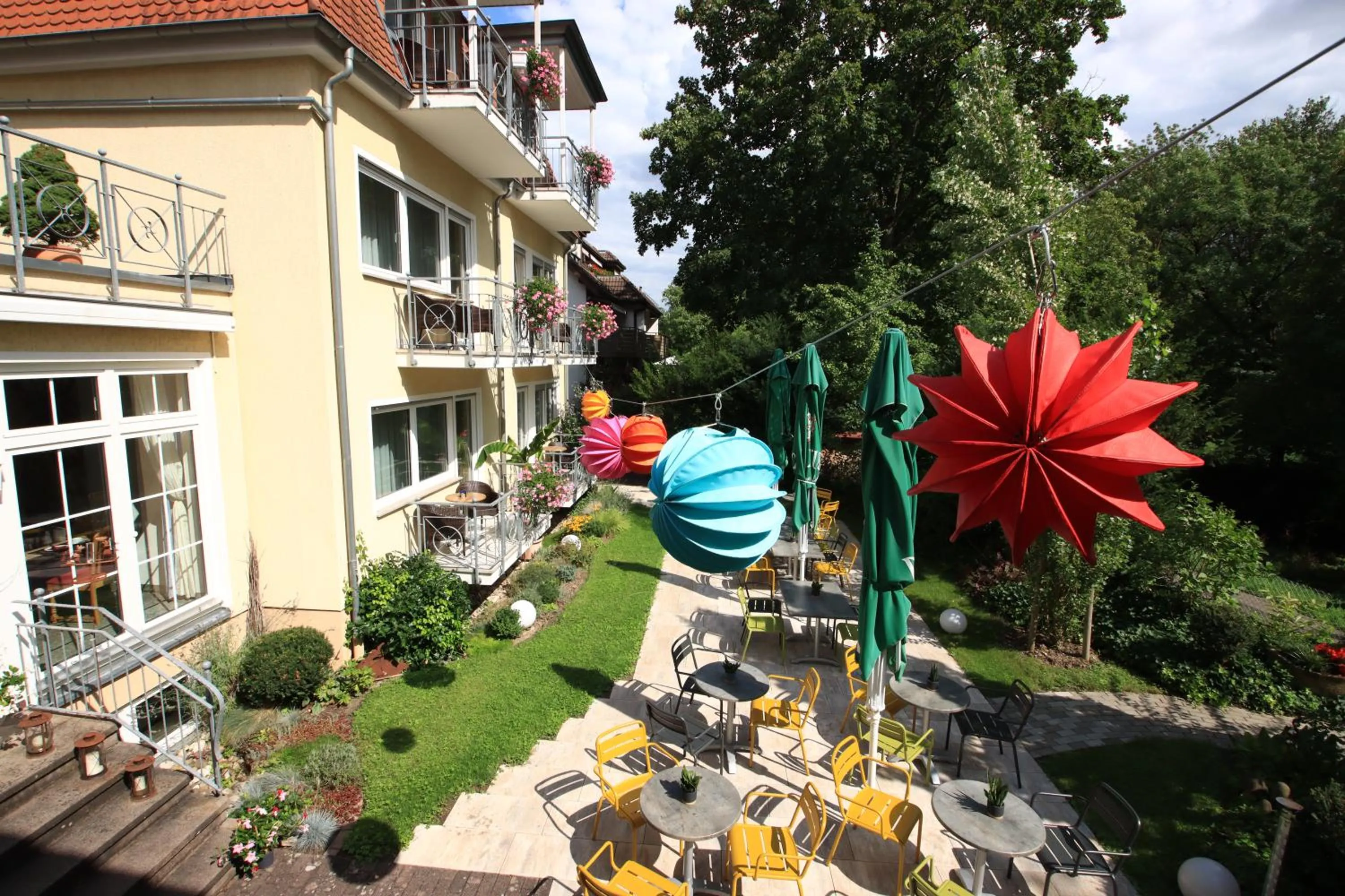 Garden in Hotel Alexa