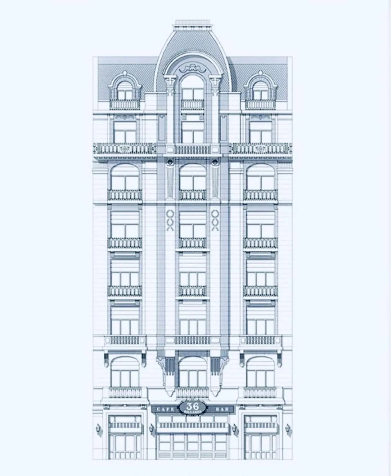 Facade/entrance in Hotel Marbella